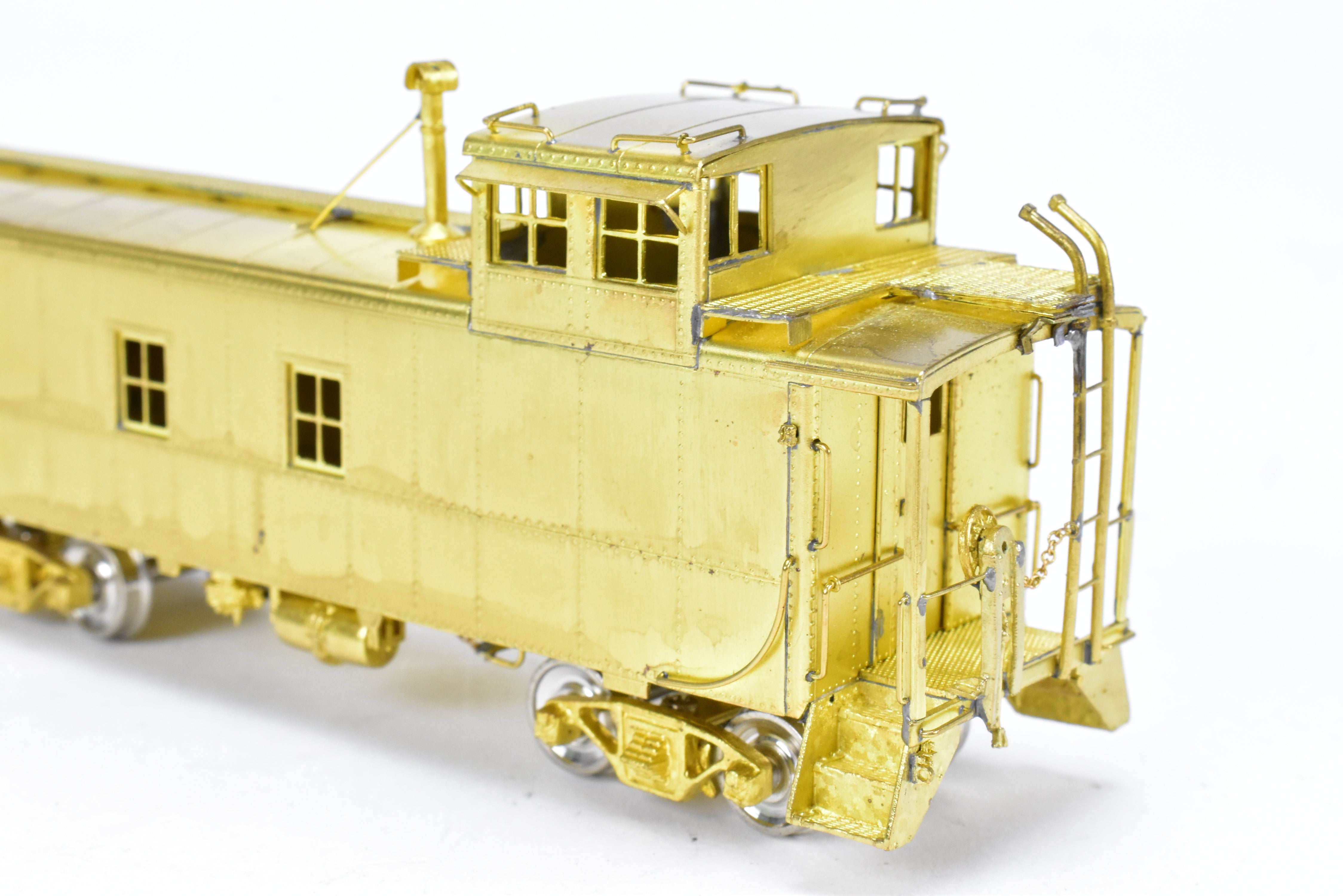 HO Brass OMI D&RGW 1400 Series Steel Caboose - Excellent for Steam & Diesel Eras