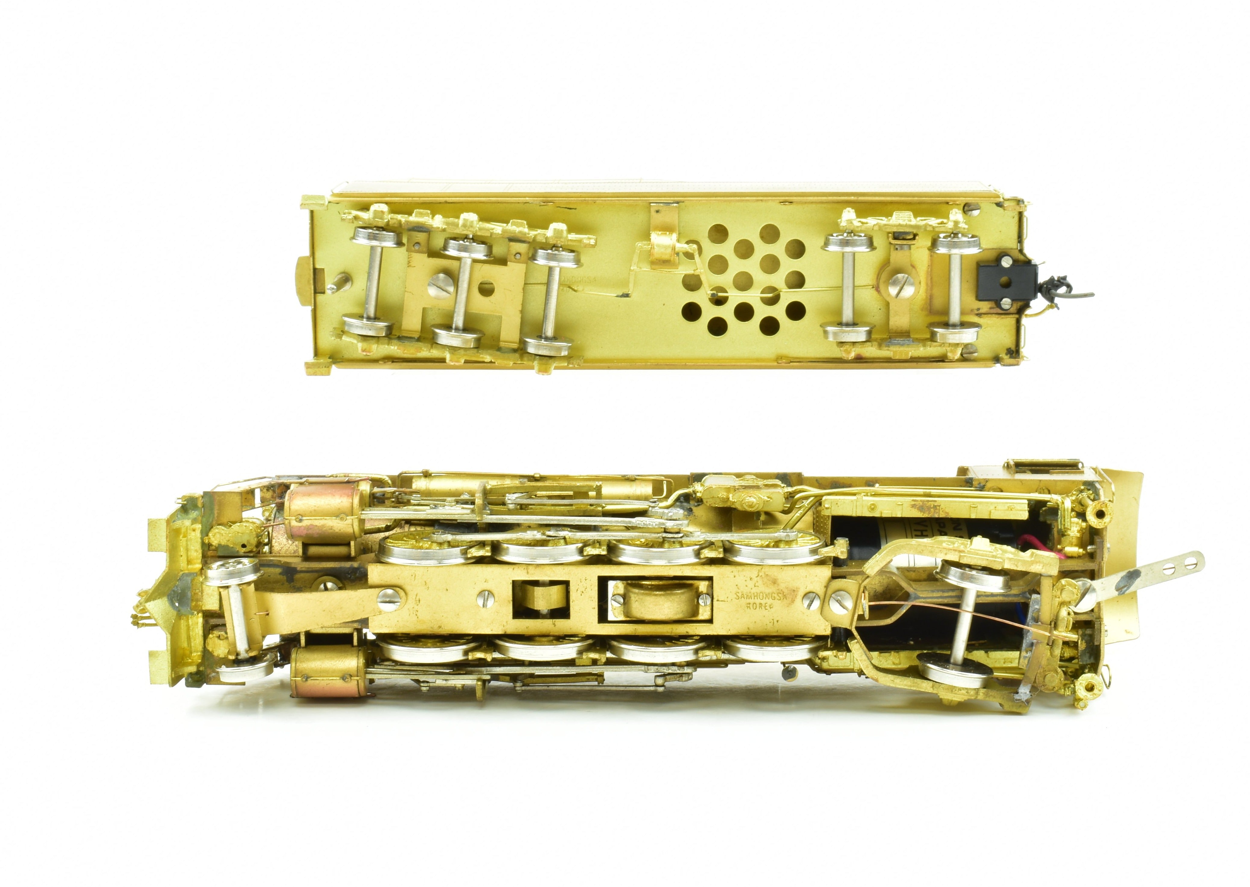 HO Brass Key Imports NKP Nickel Plate Road H-6d 2-8-2 Mikado Locomotives #617 & #631