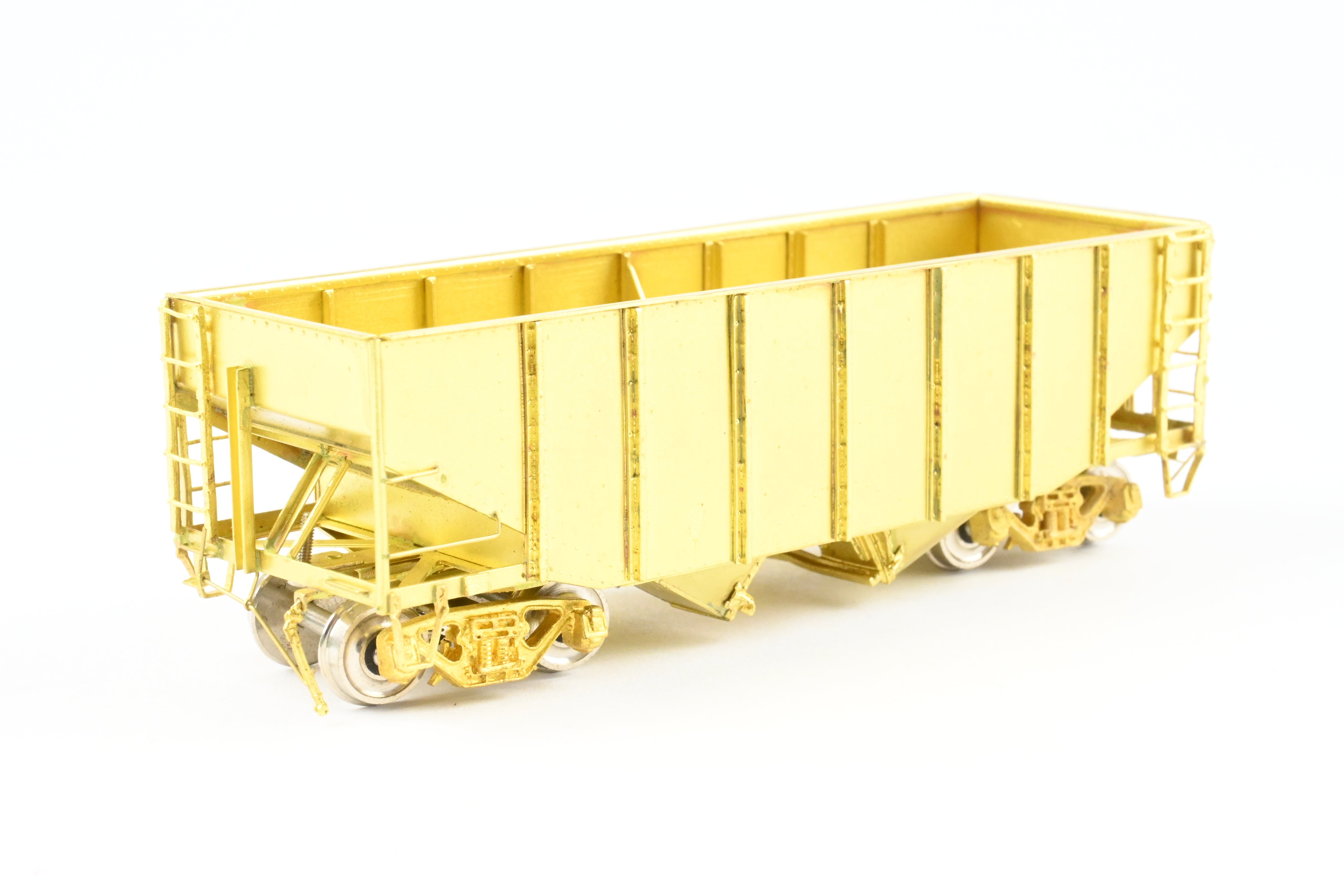 OMI - Overland Models, Inc. 55-Ton 2-Bay Western Maryland HO Brass Hopper Car
