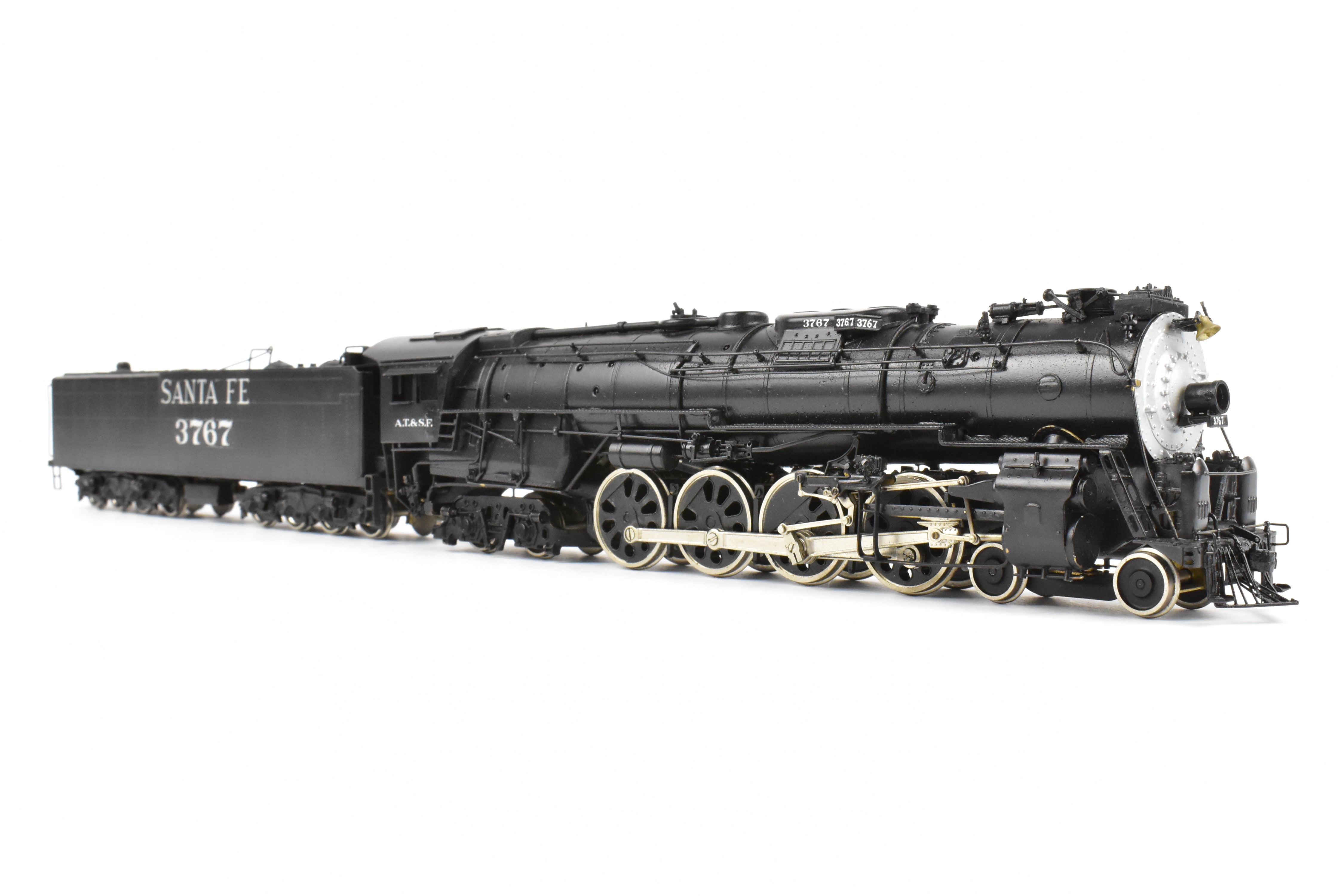 HO Scale Brass PFM - United Model Train ATSF - Santa Fe 4-8-4 Northern Early Run Locomotive CP #3767