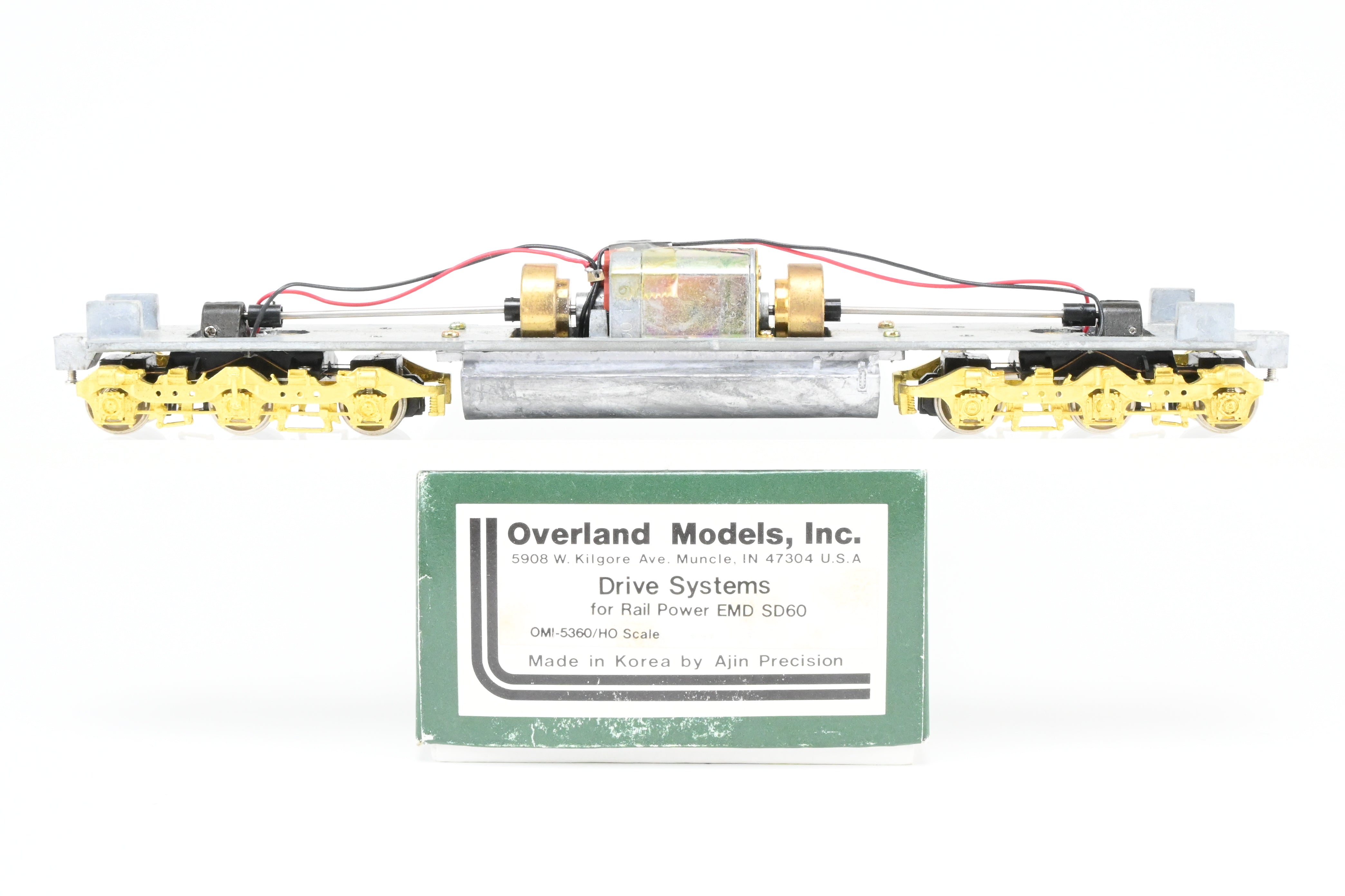 HO Scale Brass OMI - Overland Models Inc. Drive Systems for Various Railroads' Rail Power Products EMD SD60 Locomotives