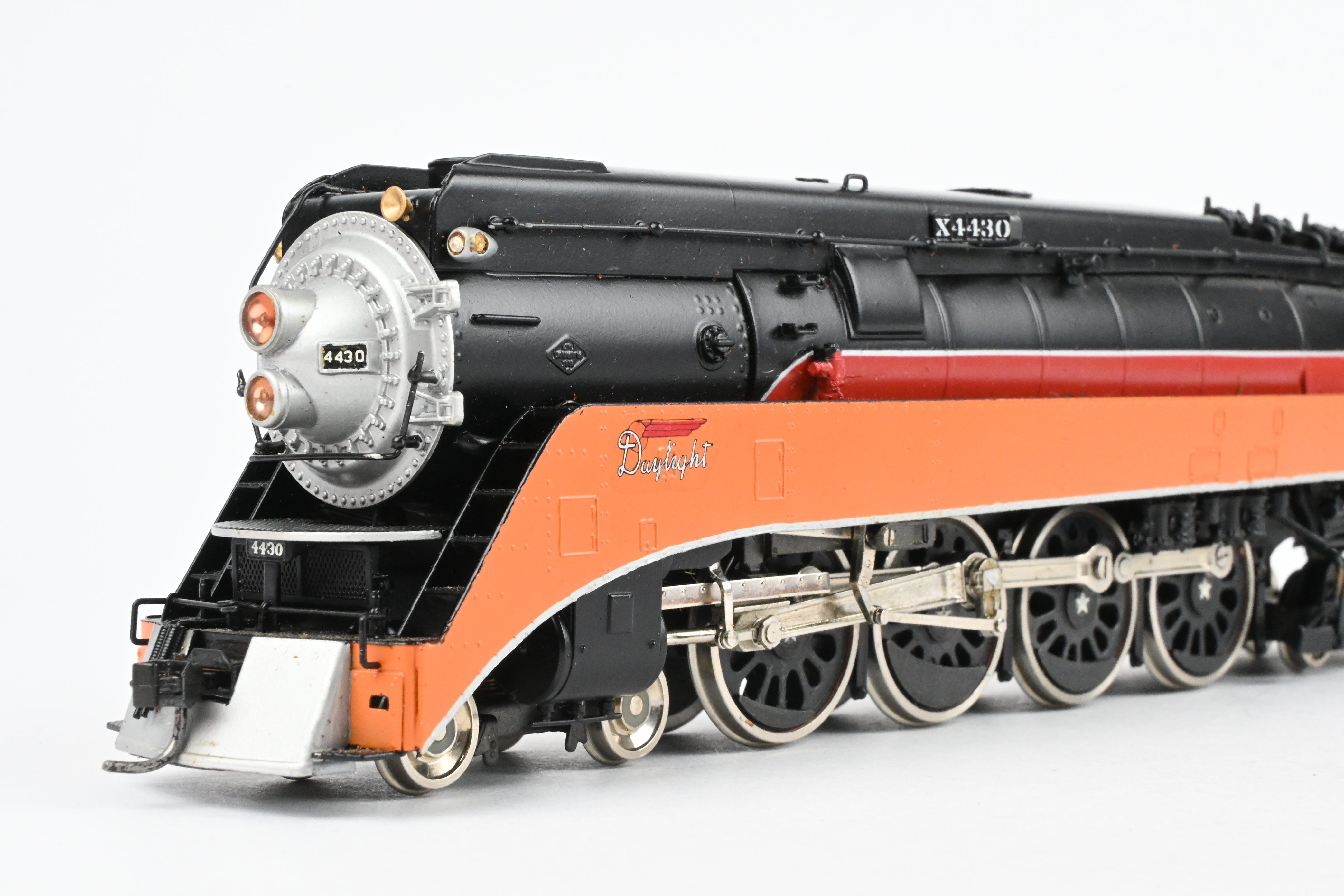 HO Scale Brass Model Train - Westside Model Co. Southern Pacific Class GS - 4 4 - 8 - 4 FP Daylight Locomotive #4430