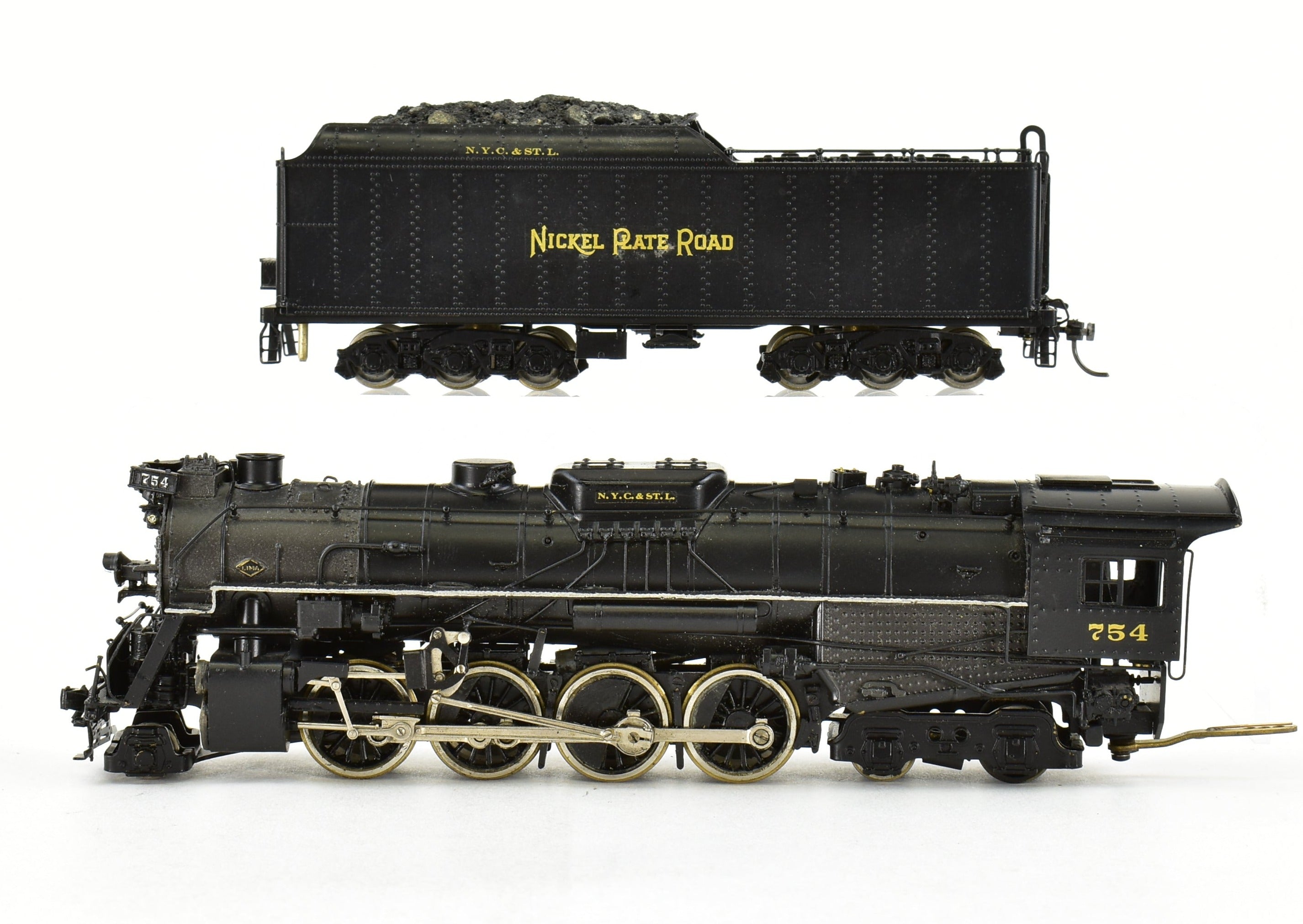 Custom Painted HO Brass PFM - United NKP Nickel Plate Road 2-8-4 Berkshire Model