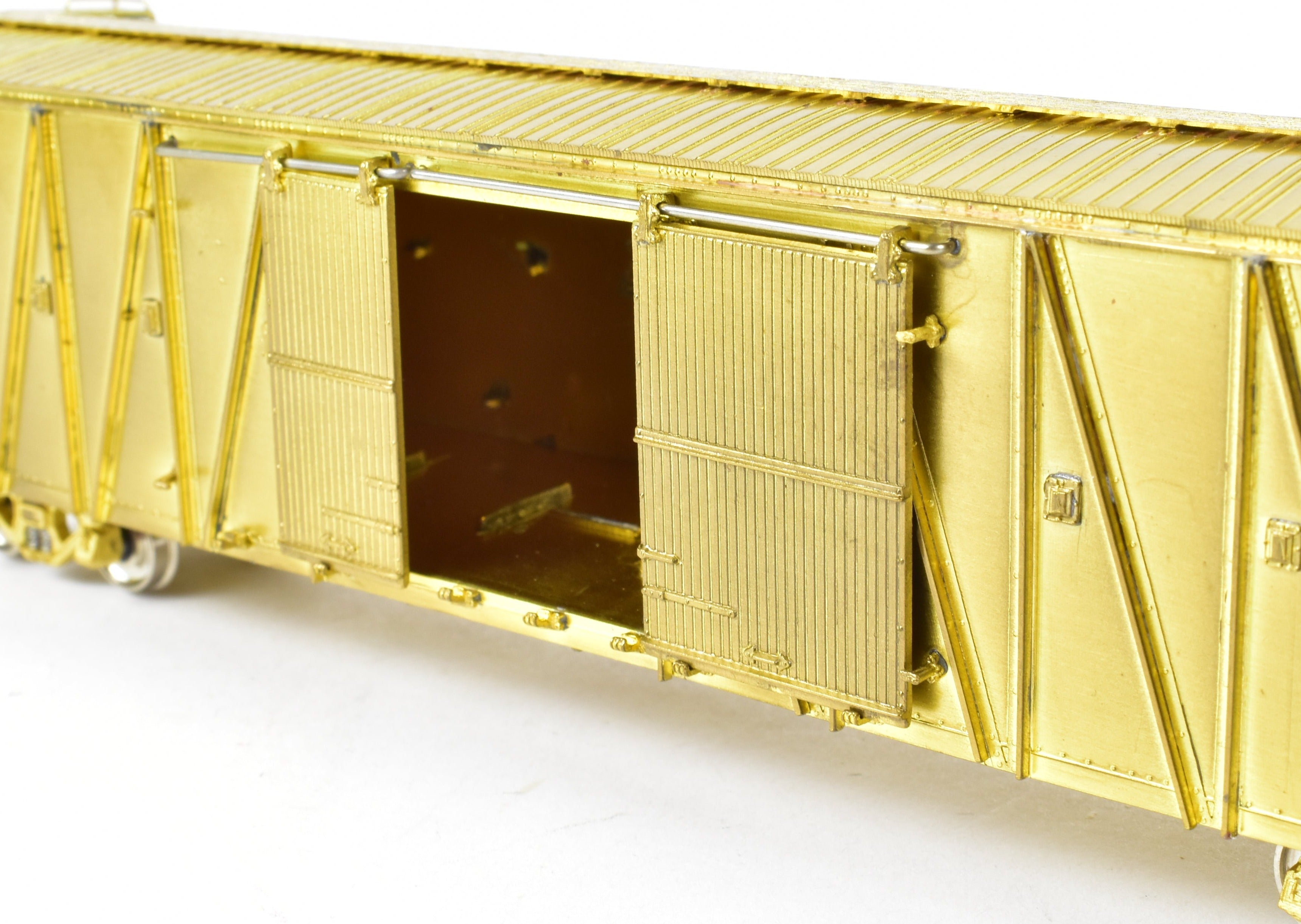 HO Scale Brass Auto Boxcar by Overland Models, Inc. (OMI) - Union Pacific A-50-4 50-Foot Model Train Car