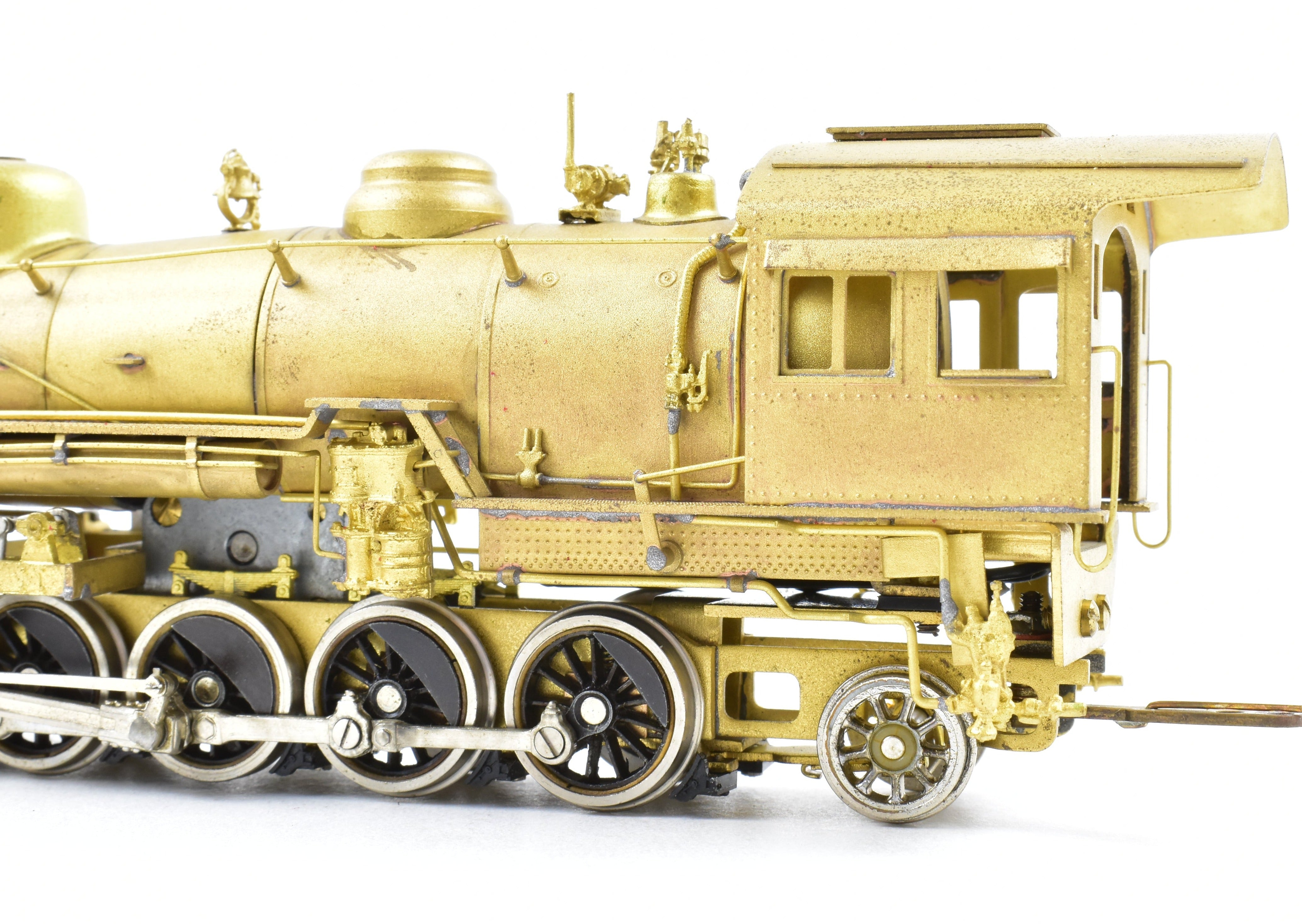 1979 HO Brass Westside Model Co. ATSF - Santa Fe 1600 2 - 10 - 2 Model with Spare Parts
