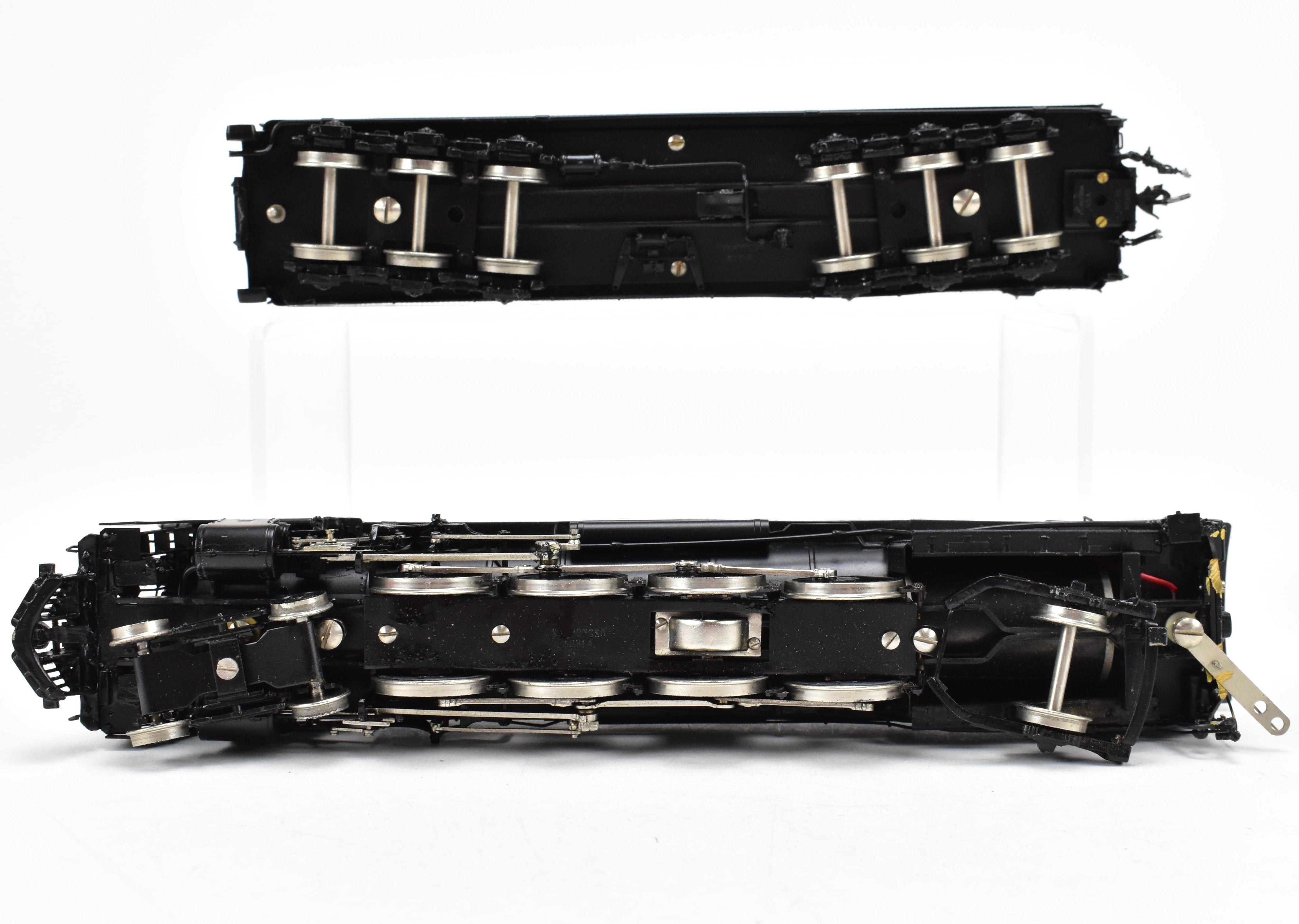HO Scale Brass Key Imports Model Train - New York Central L-3a 4-8-2 Mohawk 1977 Run Custom Painted Locomotive with Road Number 3010 Decals