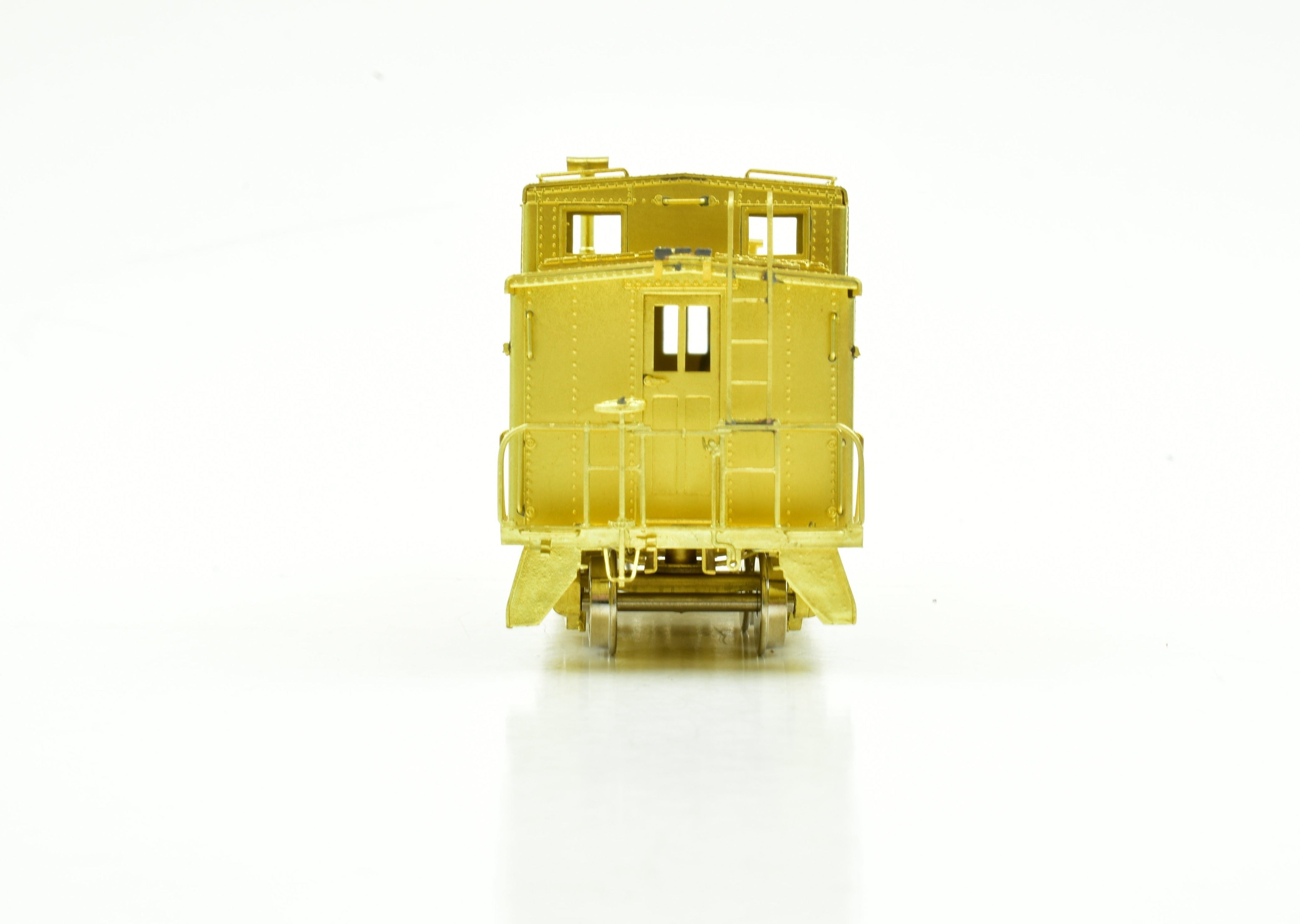HO Brass MILW - Milwaukee Road Steel Cupola Caboose by OMI with K Brakes