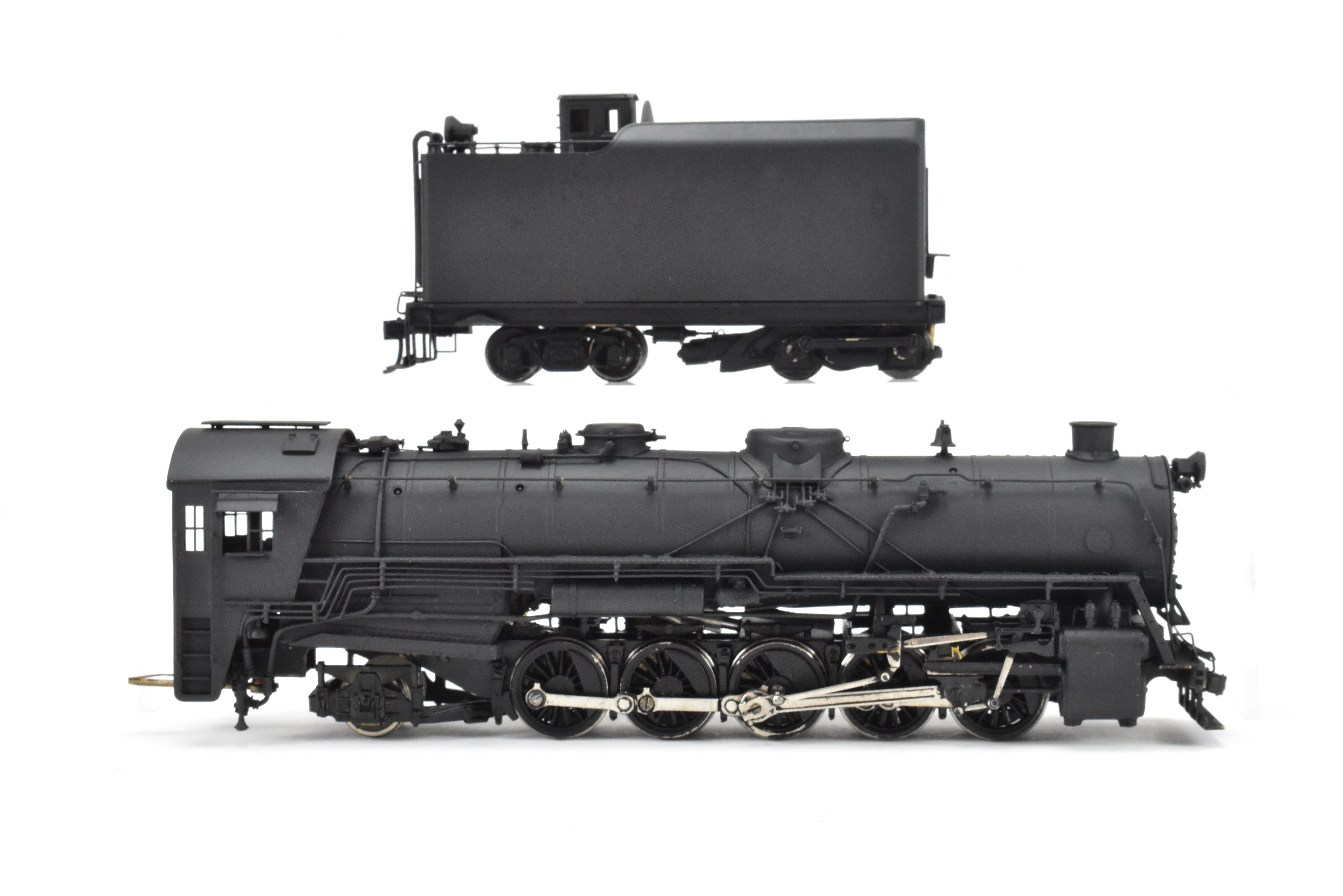 High - Quality HO Scale Brass Pacific Fast Mail (PFM) Model Train - United DM&IR - Duluth Missabe & Iron Range S - 7 0 - 10 - 2 Locomotive with Custom Painting and No Lettering