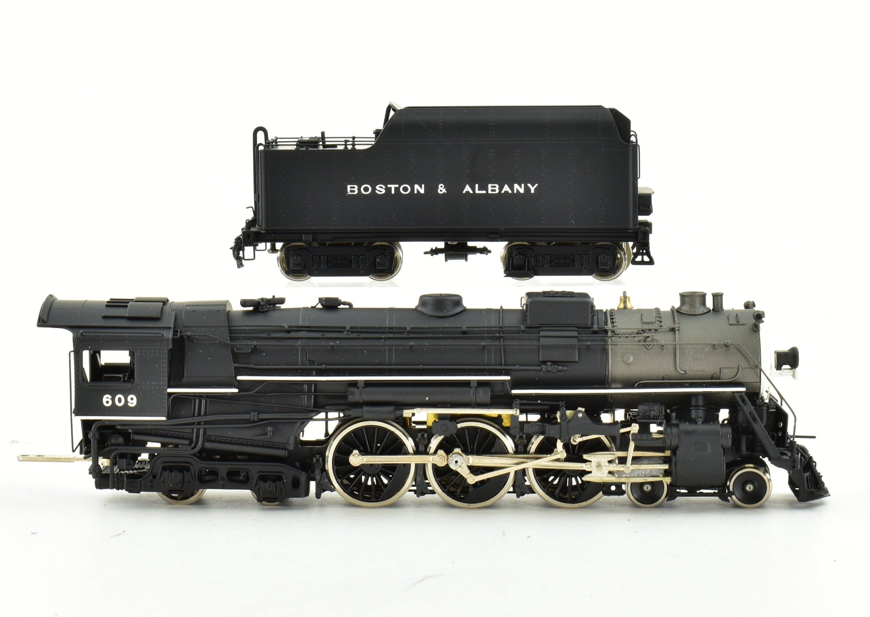 HO Scale Brass Key Imports B&A Boston & Albany J-2b 4-6-4 Hudson Factory Painted