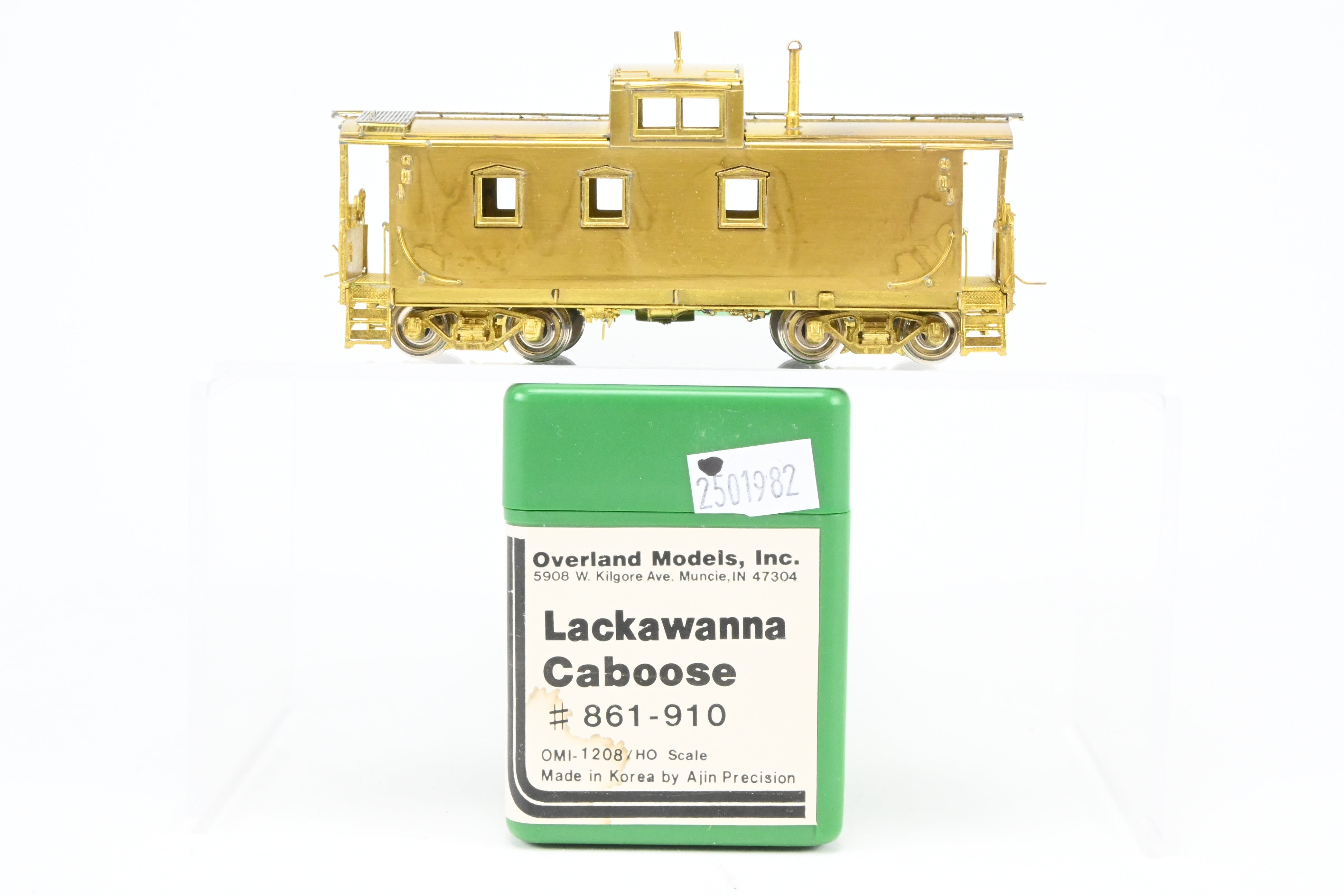 HO Brass OMI DL&W Delaware Lackawanna & Western #861 - 910 Excellent Caboose