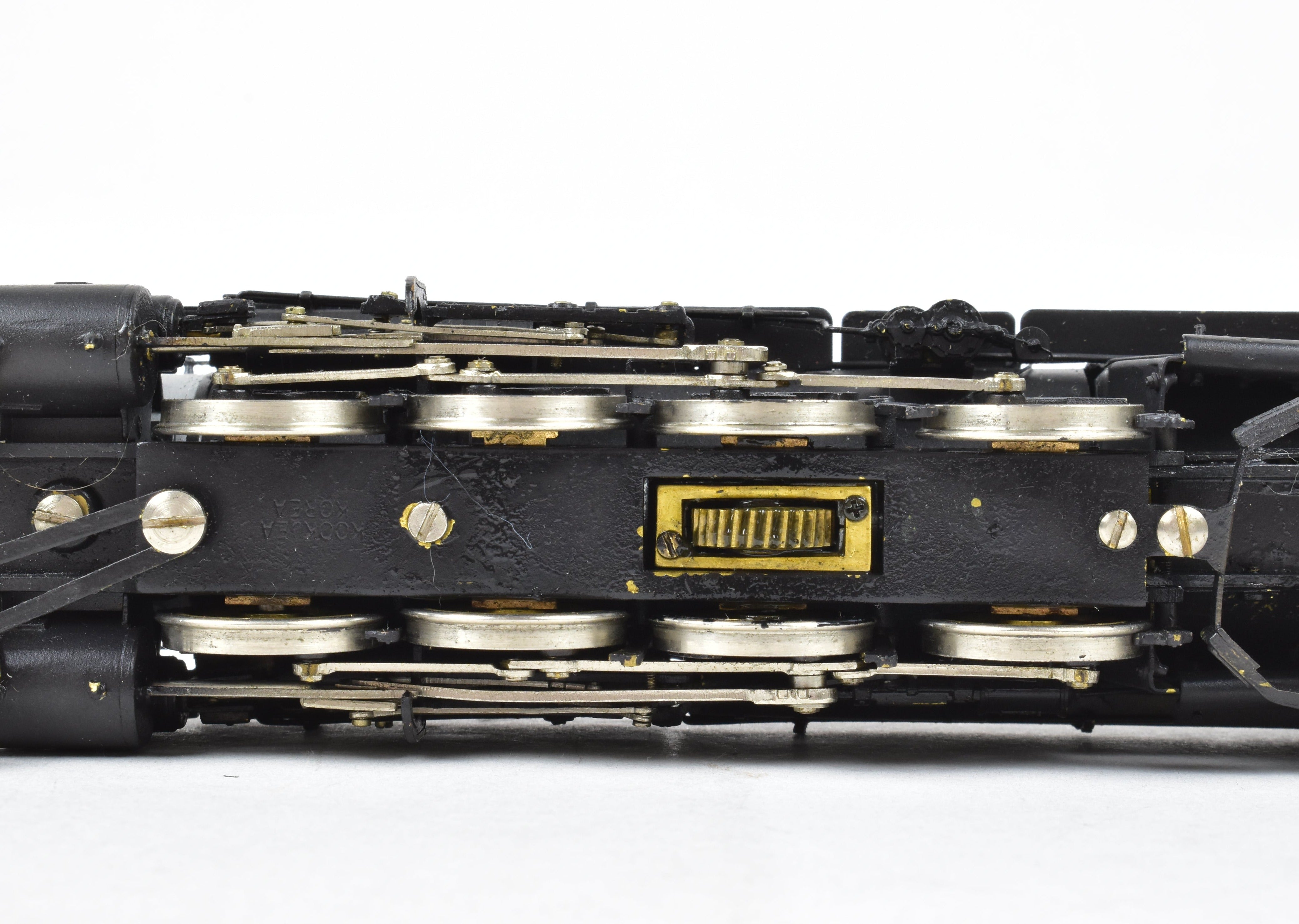 HO Scale Brass Model Train - Overland Models Chicago & North Western J - A 2 - 8 - 2 Mikado Locomotive in AS - IS Condition