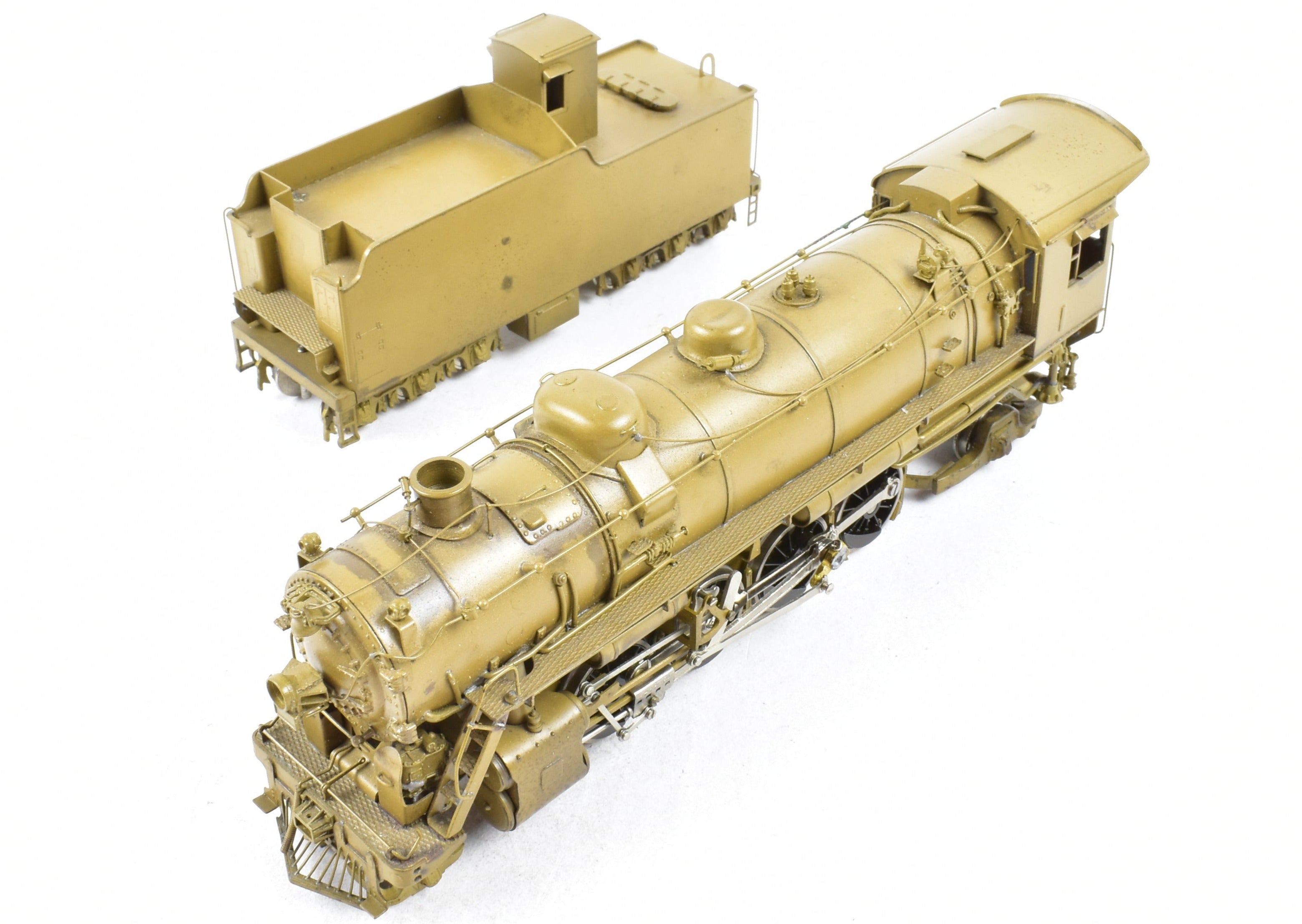 HO Scale Brass Hallmark Models Frisco 2-8-2 Mikado Locomotive