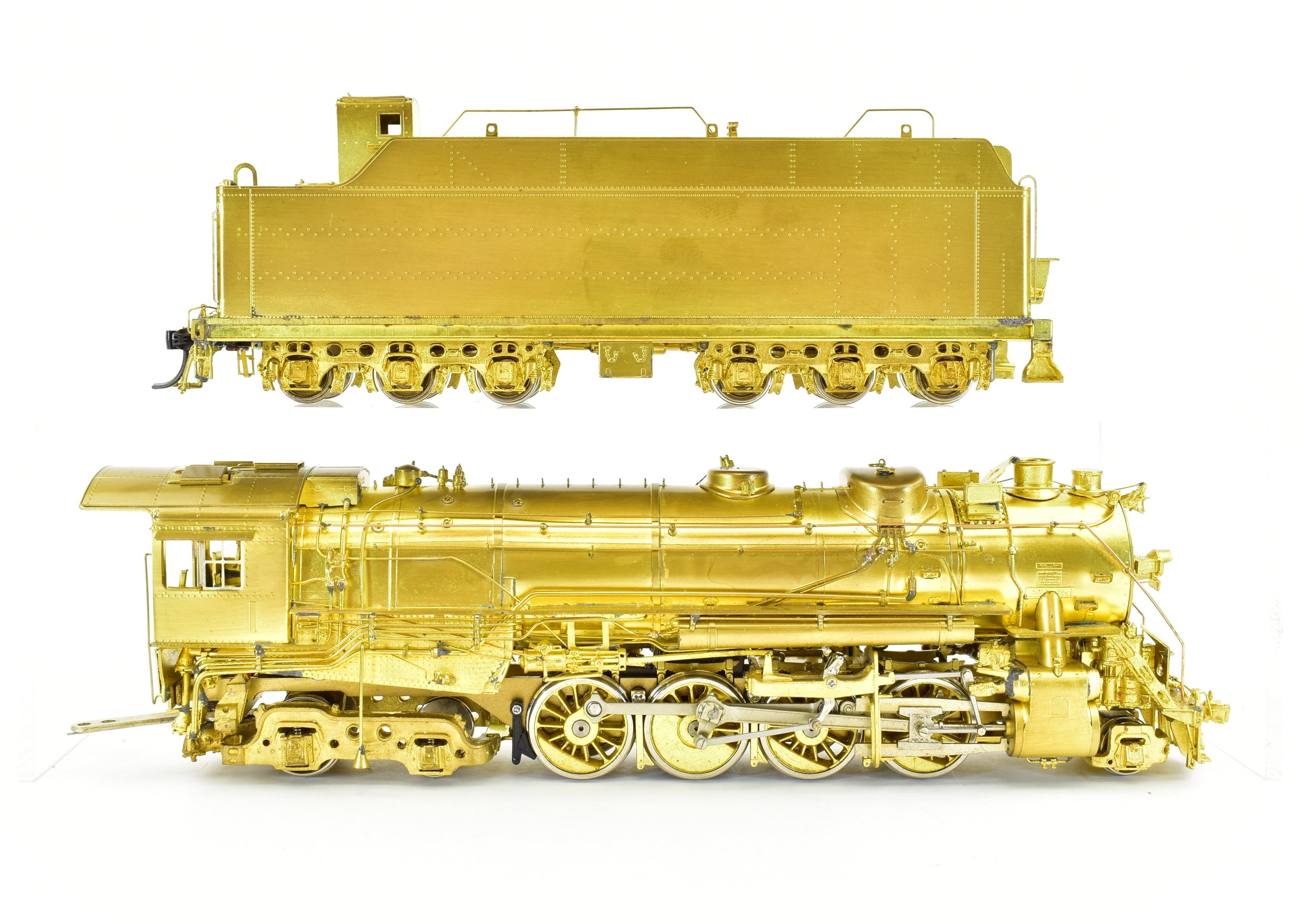HO Scale Brass Model Train by Overland Models, Inc. - International-Great Northern/Missouri Pacific 2-8-4 Locomotive