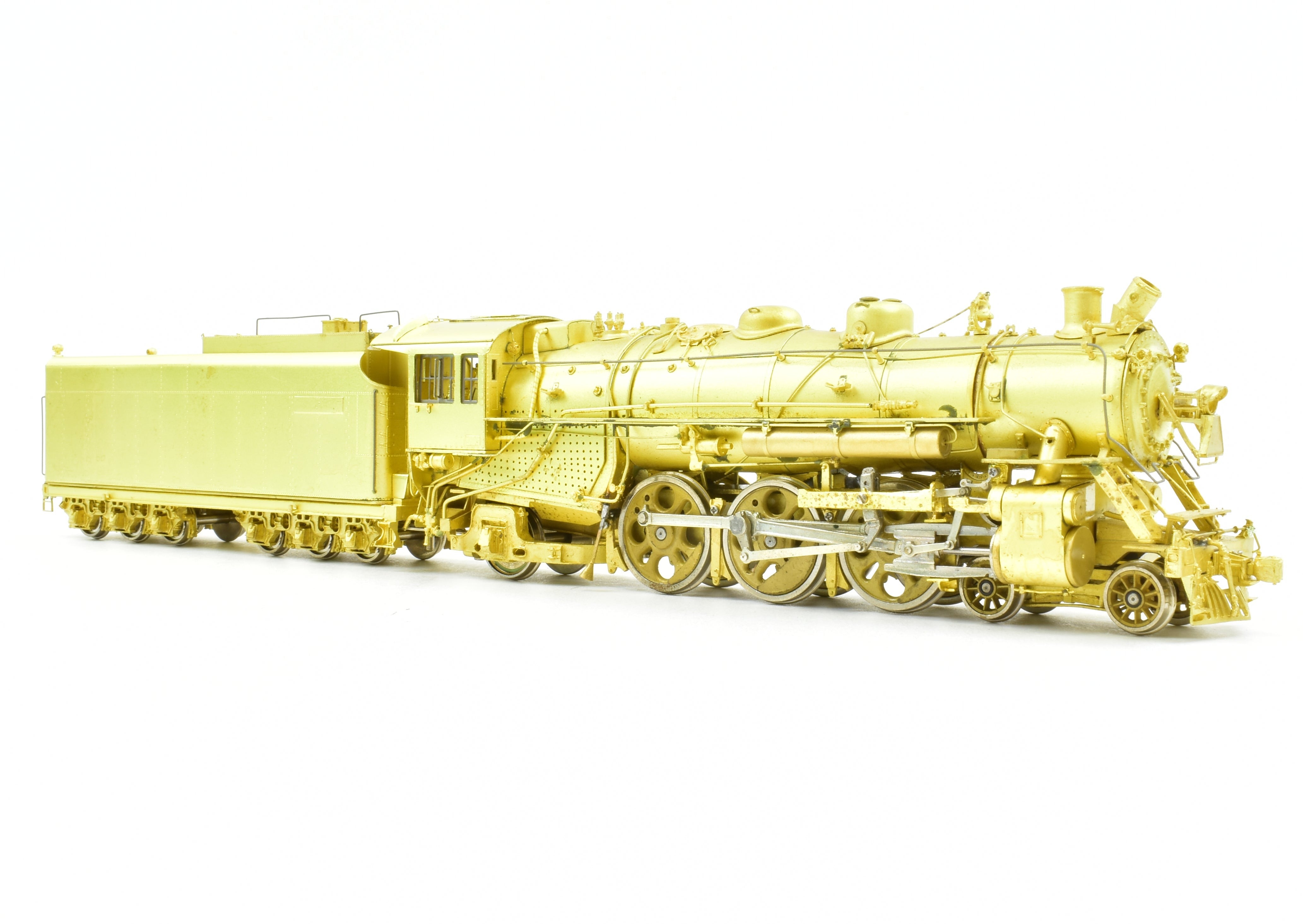 HO Scale Brass Model Train - Overland Models C&NW Chicago & North Western E2a 4-6-2 Pacific Locomotive Replica