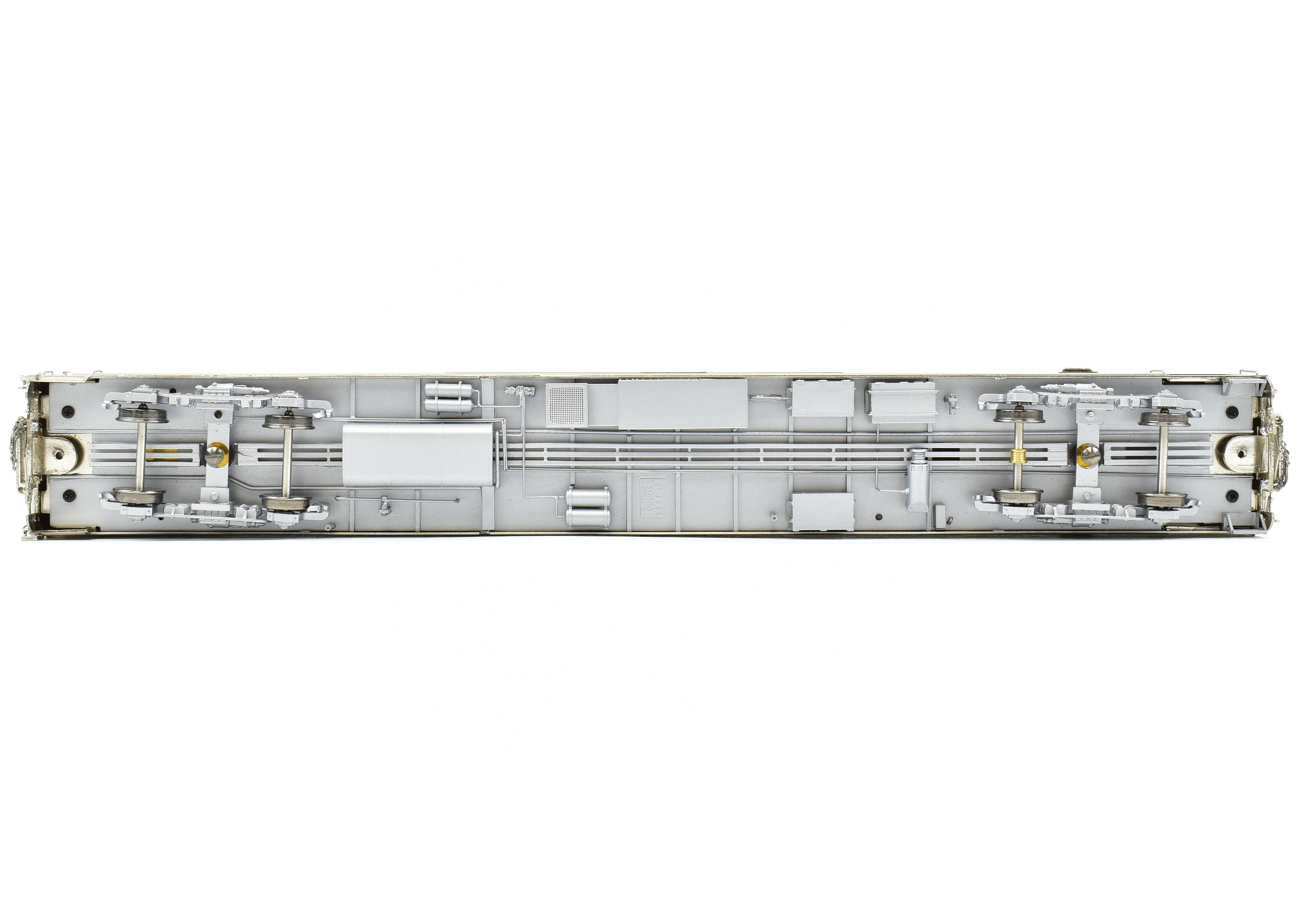 HO Scale Brass ATSF - Santa Fe Baggage Dorm Car #3480 by Overland Models