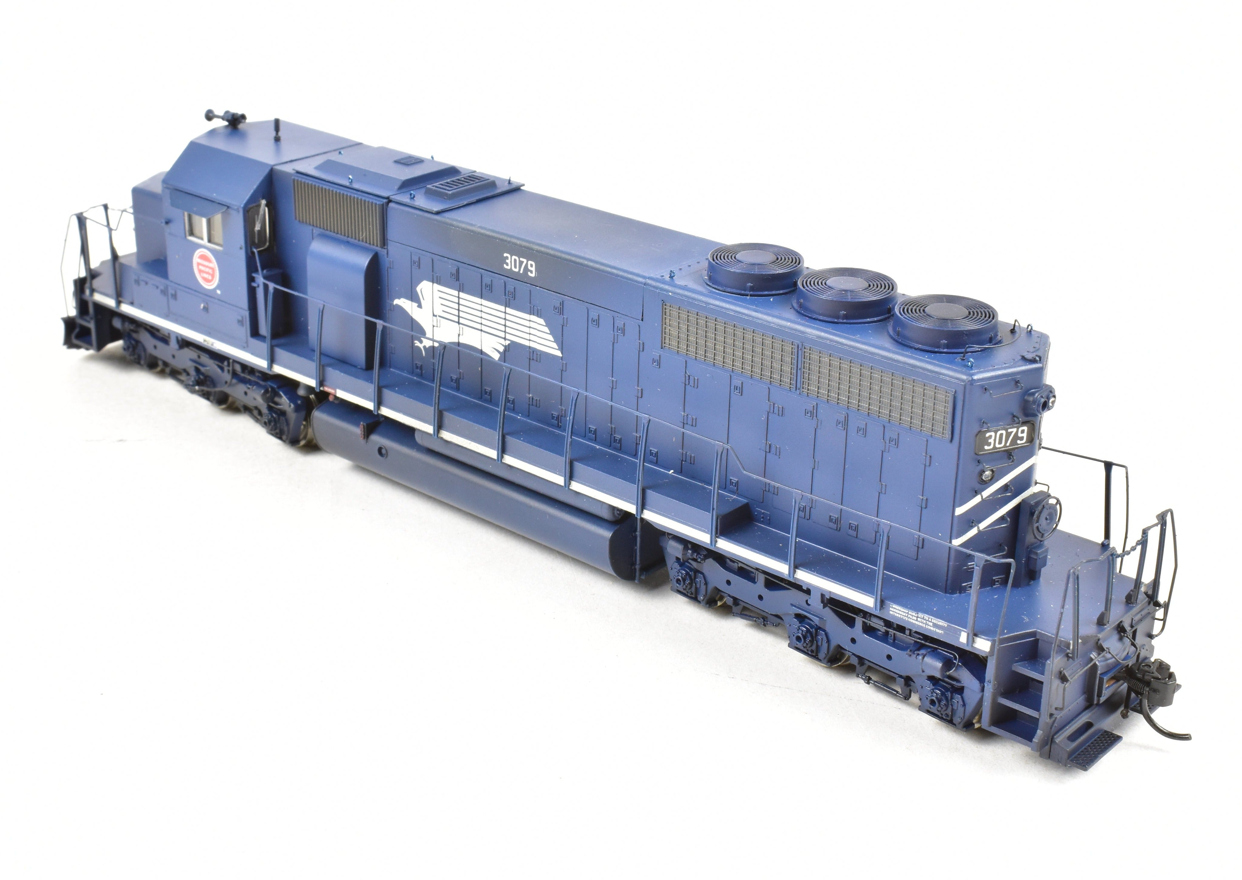 HO Scale Model Train - Athearn MP Missouri Pacific EMD SD40 #733 Weathered Locomotive with DCC Decoder
