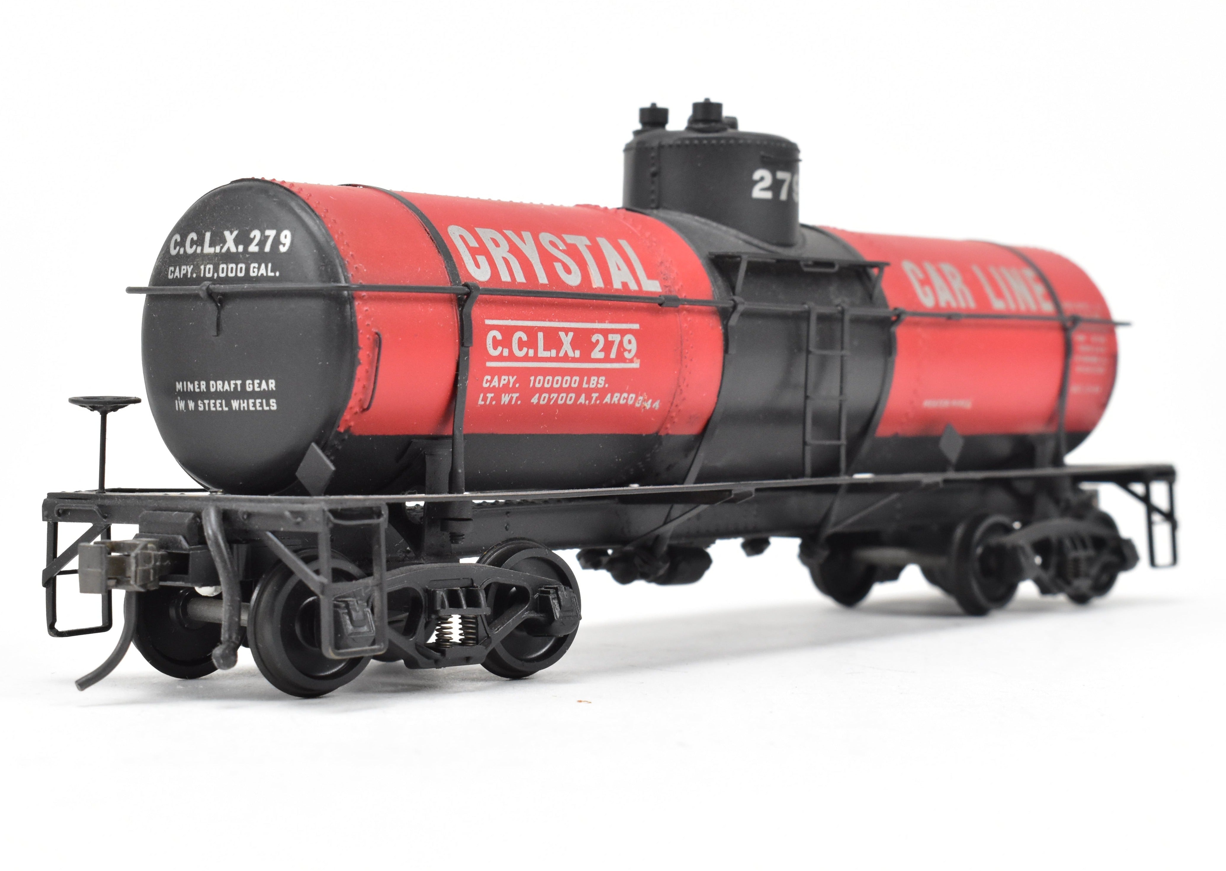 O Scale Brass Single-Dome Tank Car CP CCLX 279, Custom Painted, No Original Box