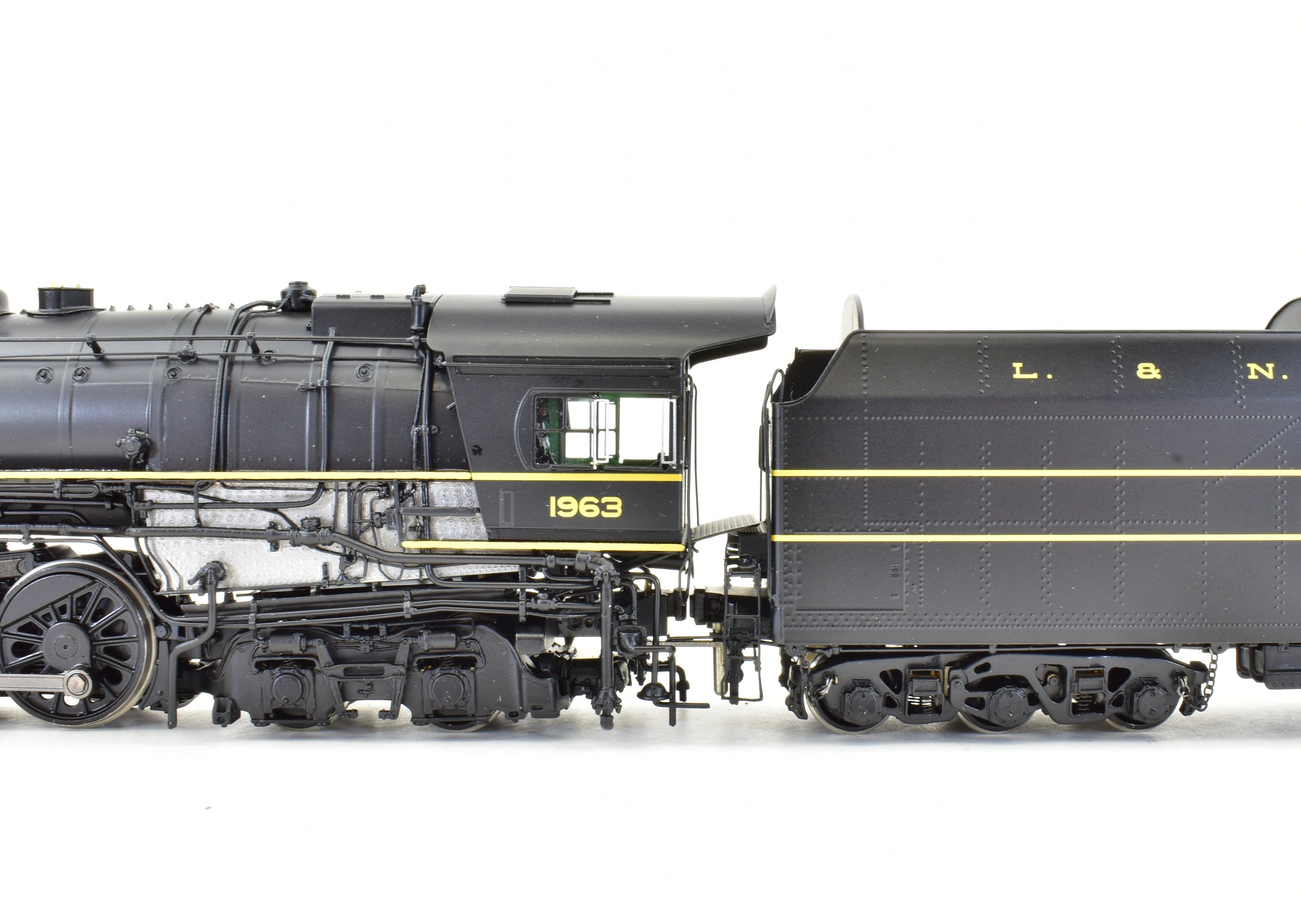 HO Scale Brass DVP Division Point Louisville & Nashville Class M-1 2-8-4 FP #1963 Locomotive