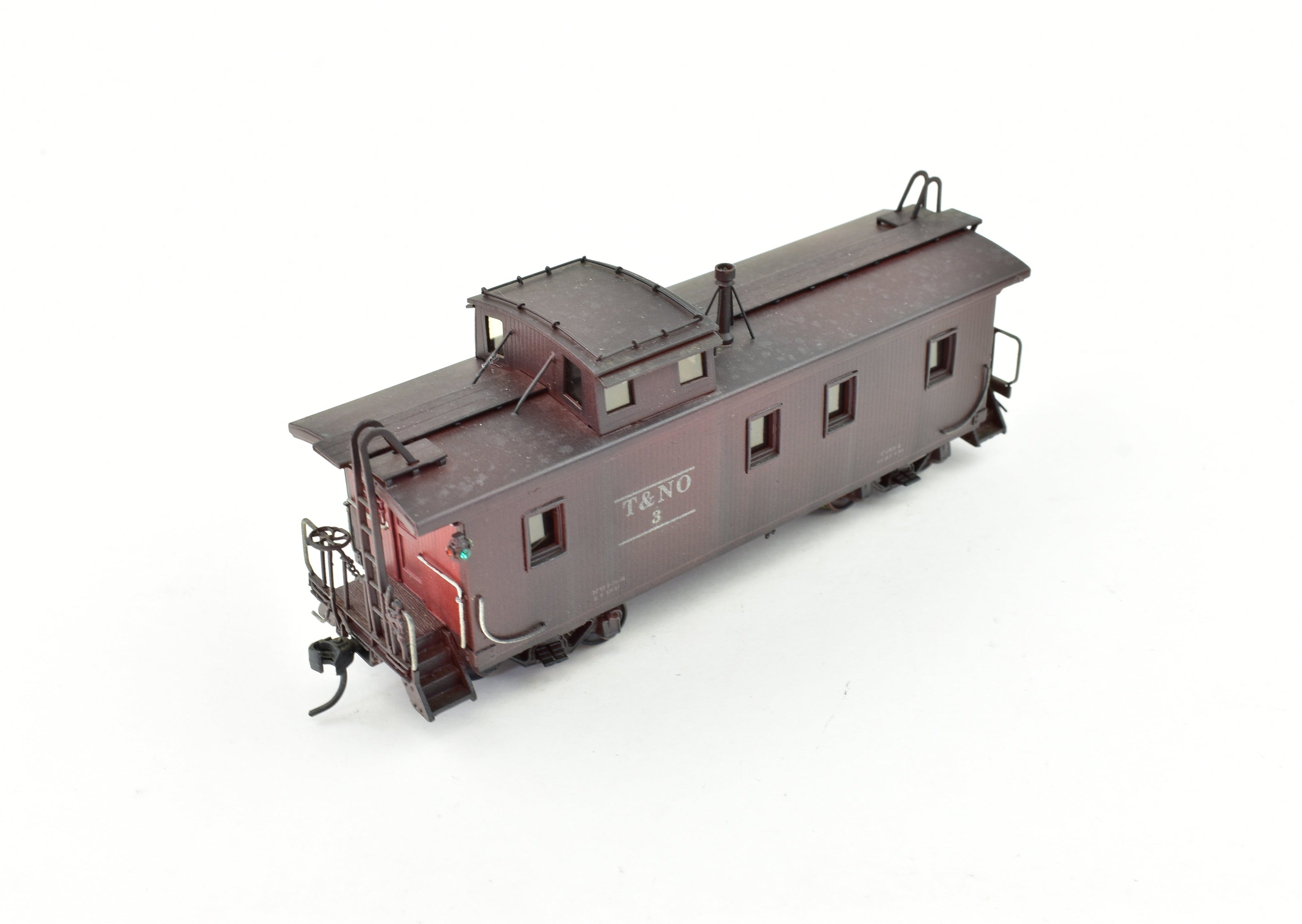 HO Scale Brass Model Train - Precision Scale Co. SP/T&NO - Texas & New Orleans C-30-3 Wooden Cupola Caboose CP Model