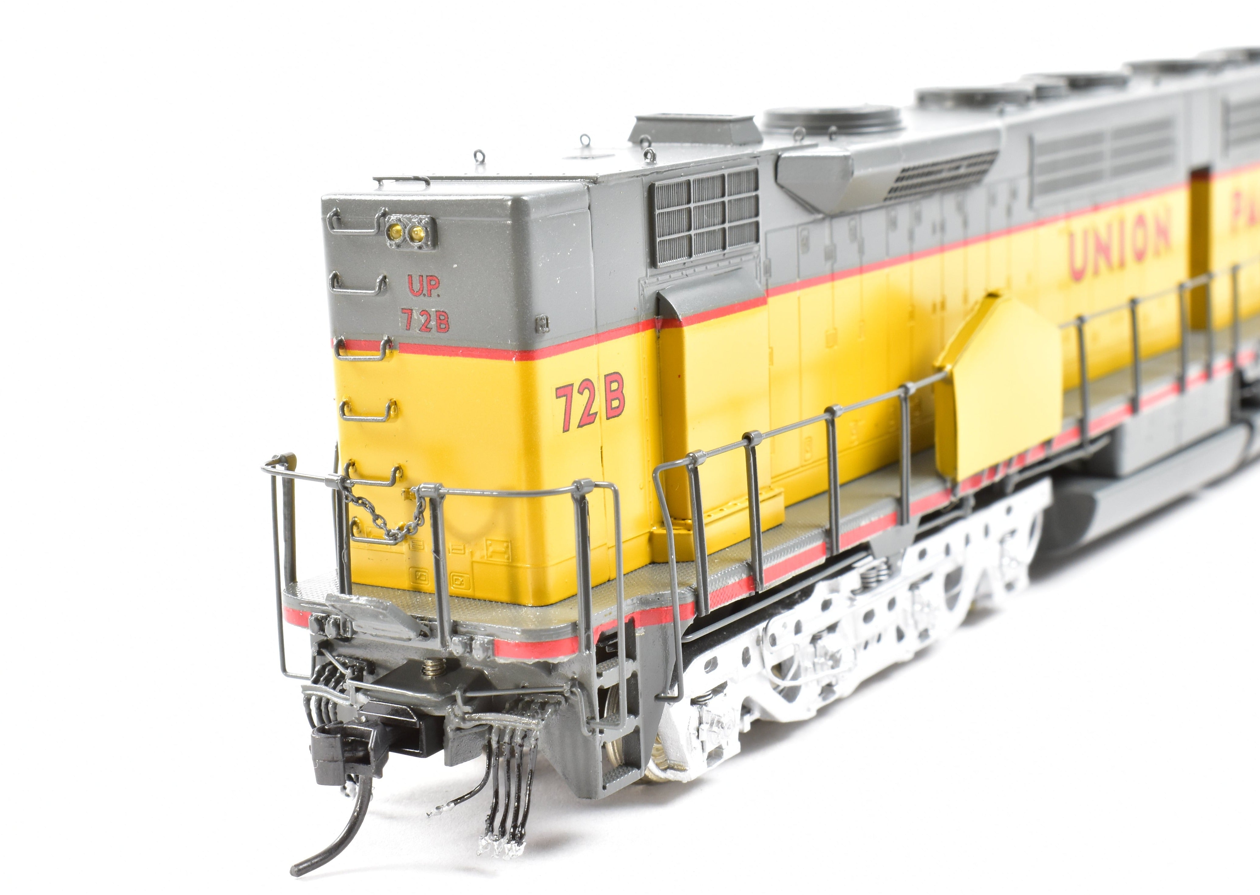 HO Scale Brass Locomotive - Overland Models, Inc. (OMI) Union Pacific (UP) Modernized DD35 B with Sand Boxes and Factory - Equivalent Custom Painting