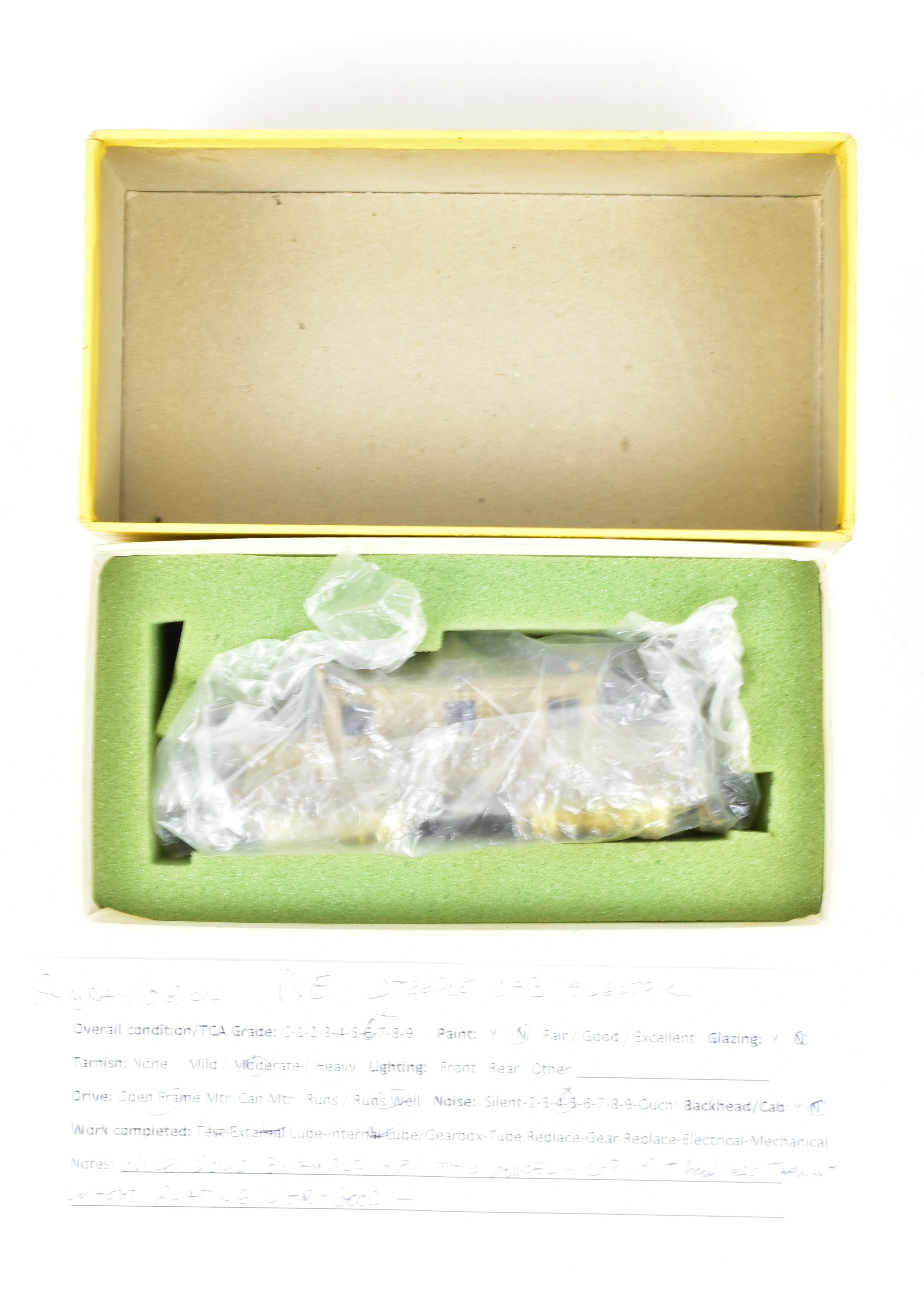 HO Scale Brass E. Suydam & Co Pacific Electric 1624 Steeple Cab Freight Motor Model for Model Train Enthusiasts