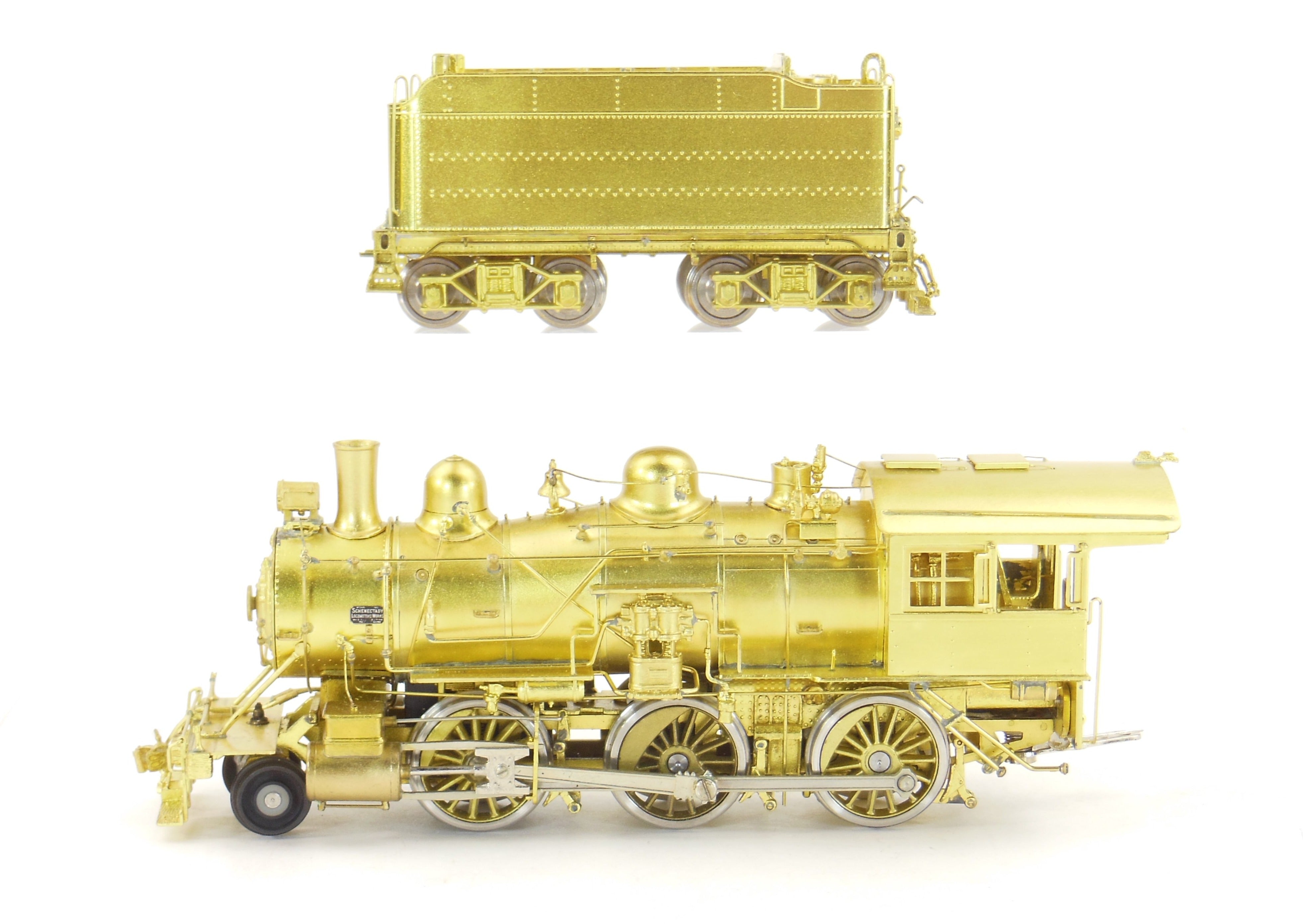 HO Scale Brass Model Train Key Imports from NYC - New York Central E - 1D 2 - 6 - 0 Mogul Locomotive