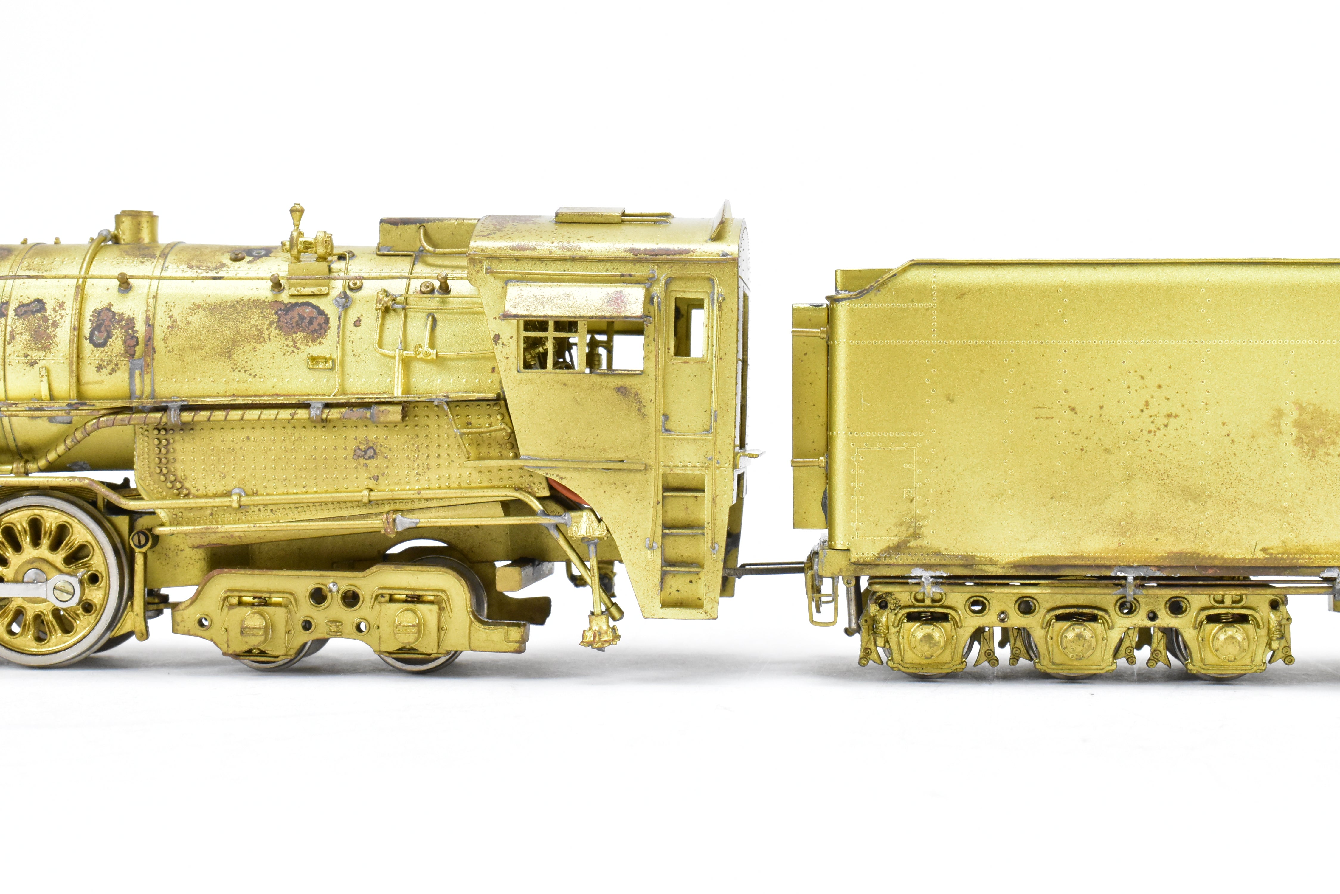 HO Scale Brass Key Imports D&RGW - Denver & Rio Grande Western M-68 4-8-4 Northern Model Train for Collectors