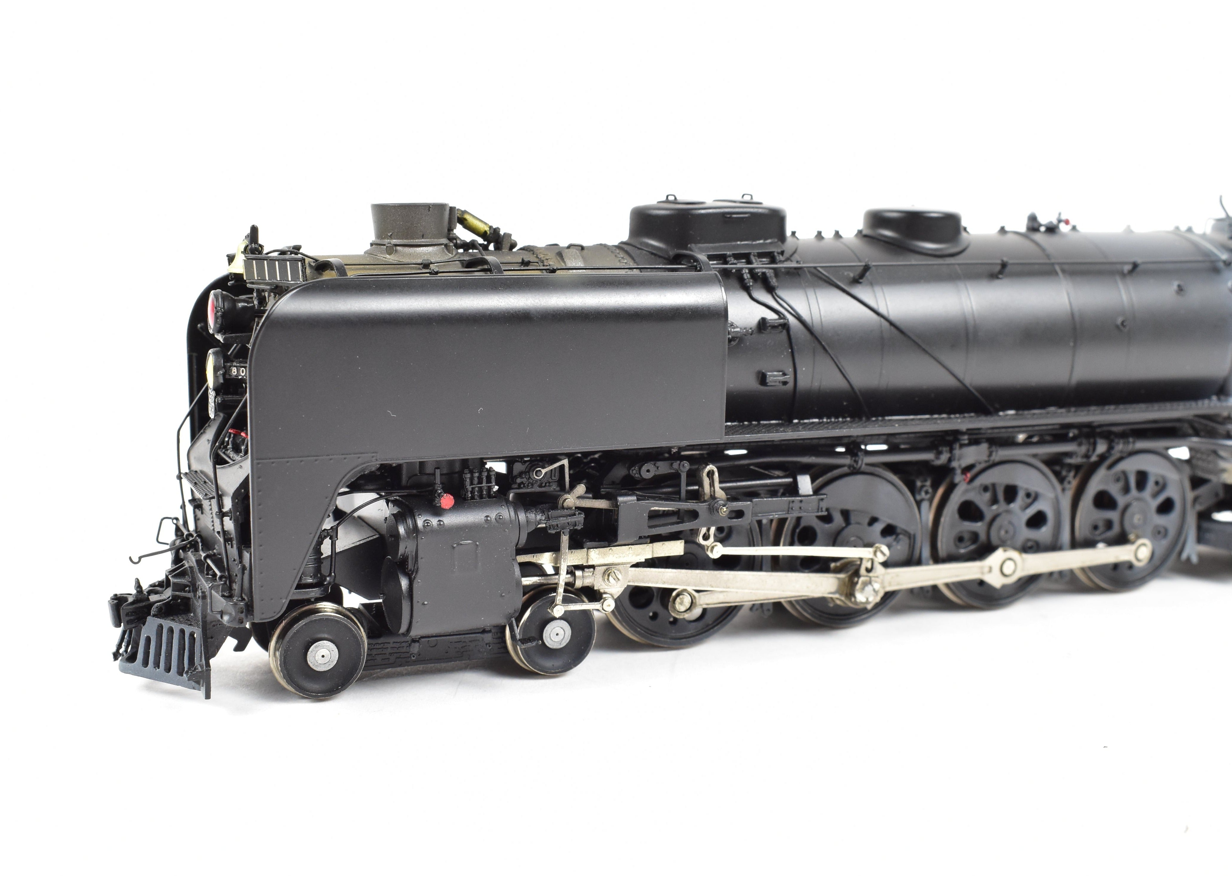 HO Scale Brass Model Train - Overland Models Inc. Union Pacific FEF - 1 4 - 8 - 4 Locomotive No. 806 with Light Weathering and Factory Painting