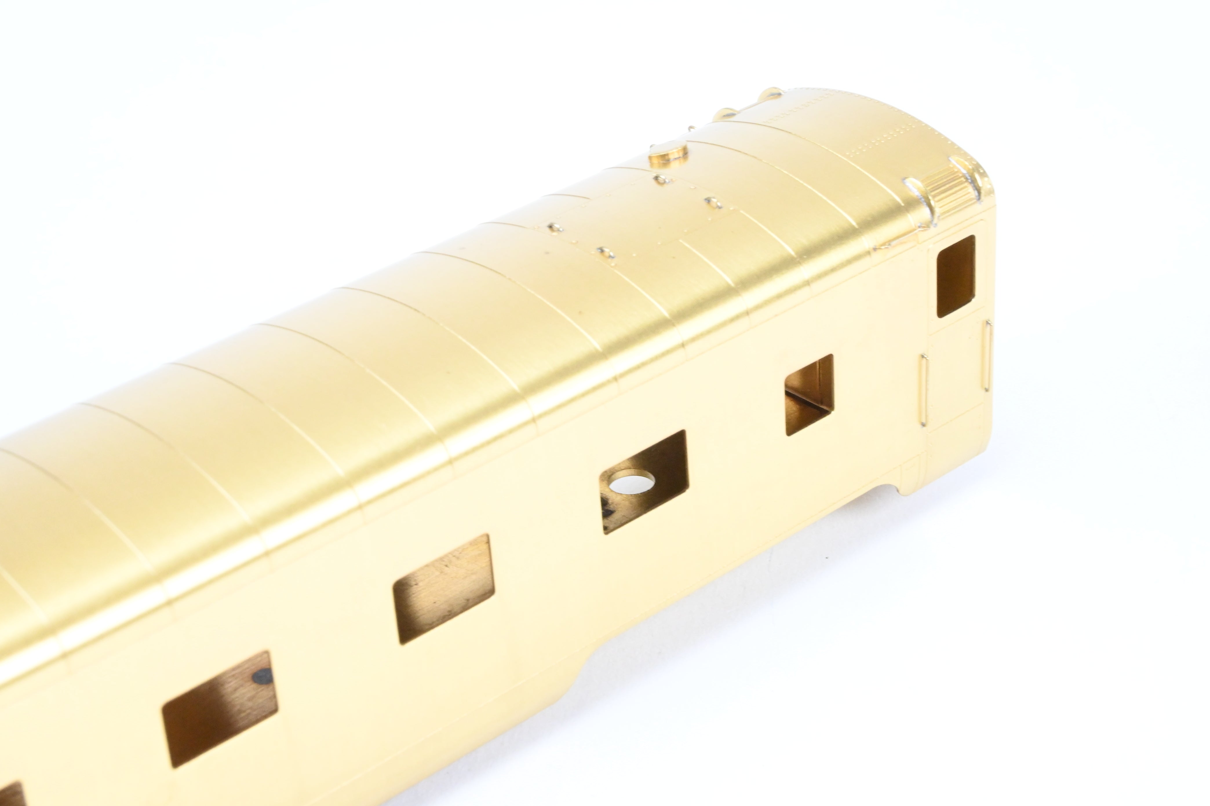 HO Brass Great Brass Fleet NYC - Skirted Pullman 10 - 5 Sleeper Cascade Series, No Trucks
