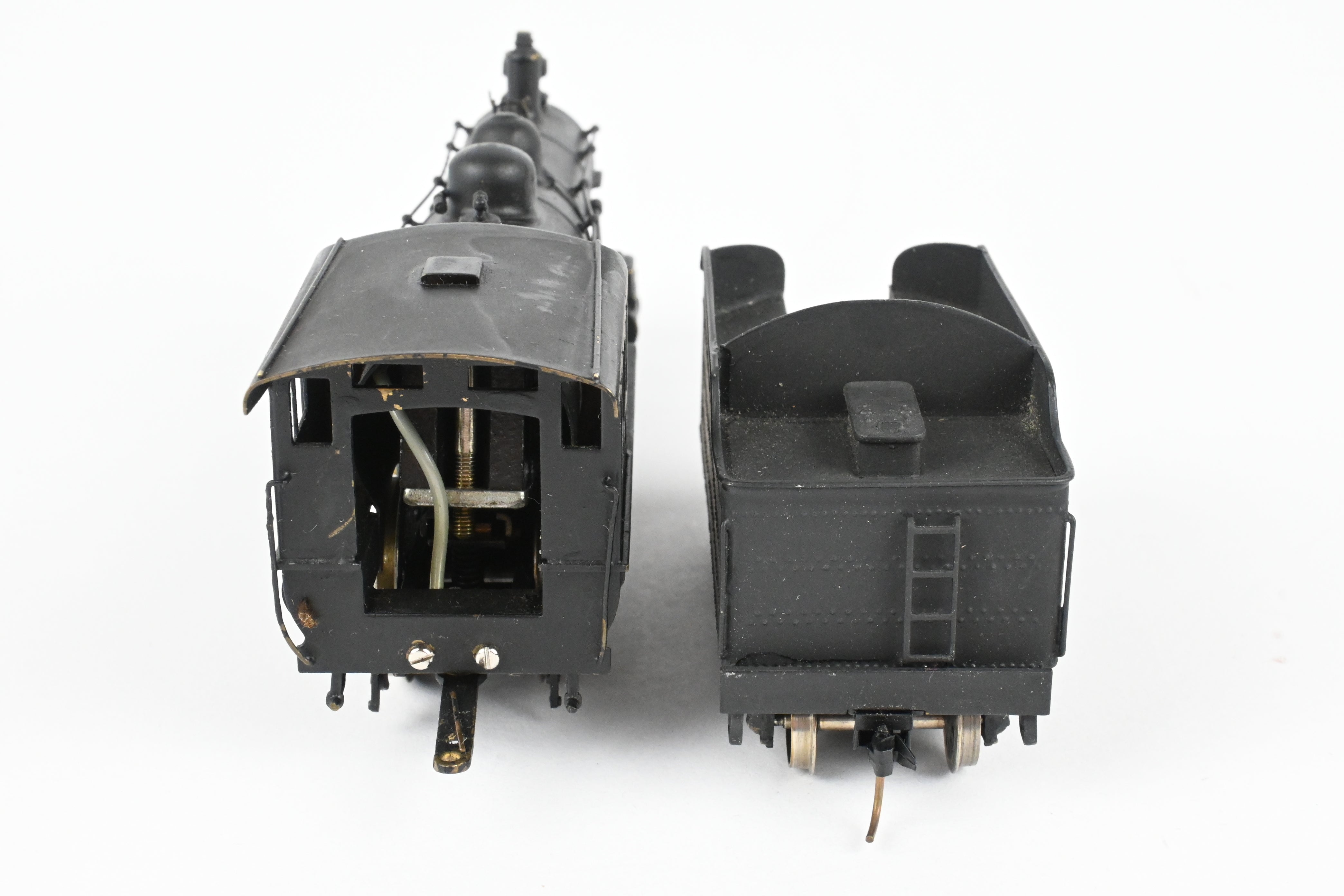 HO Scale Brass Ken Kidder Lake Shore & Michigan Southern (LS&MS) - New York Central (NYC) 4-6-0 Custom Painted and Unlettered Model Train