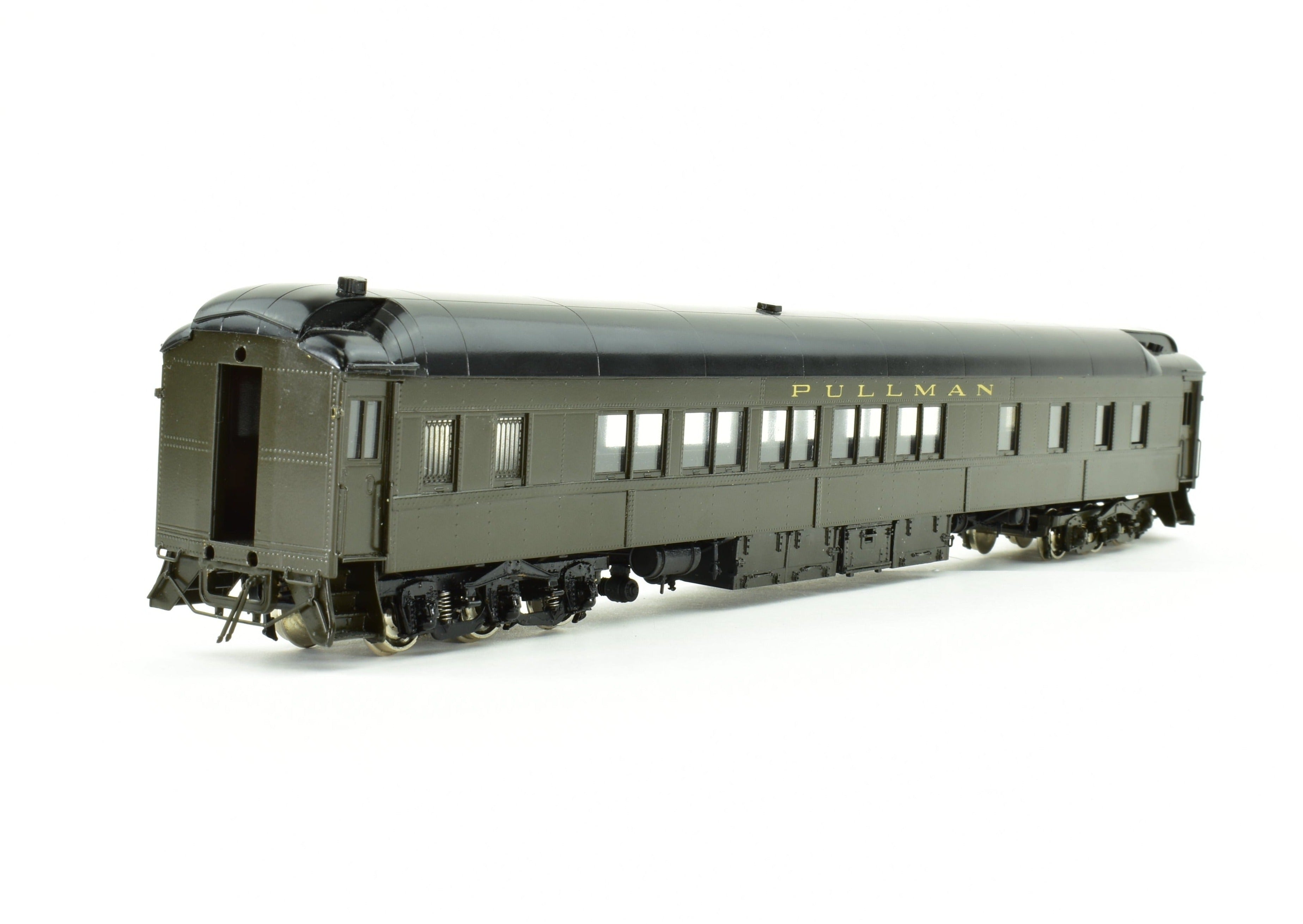 HO Scale Brass Precision Scale Co. (PSC) Pullman 80-Foot Sleeper 10-1-2 Plan 3585a Ice Air FP Model Train
