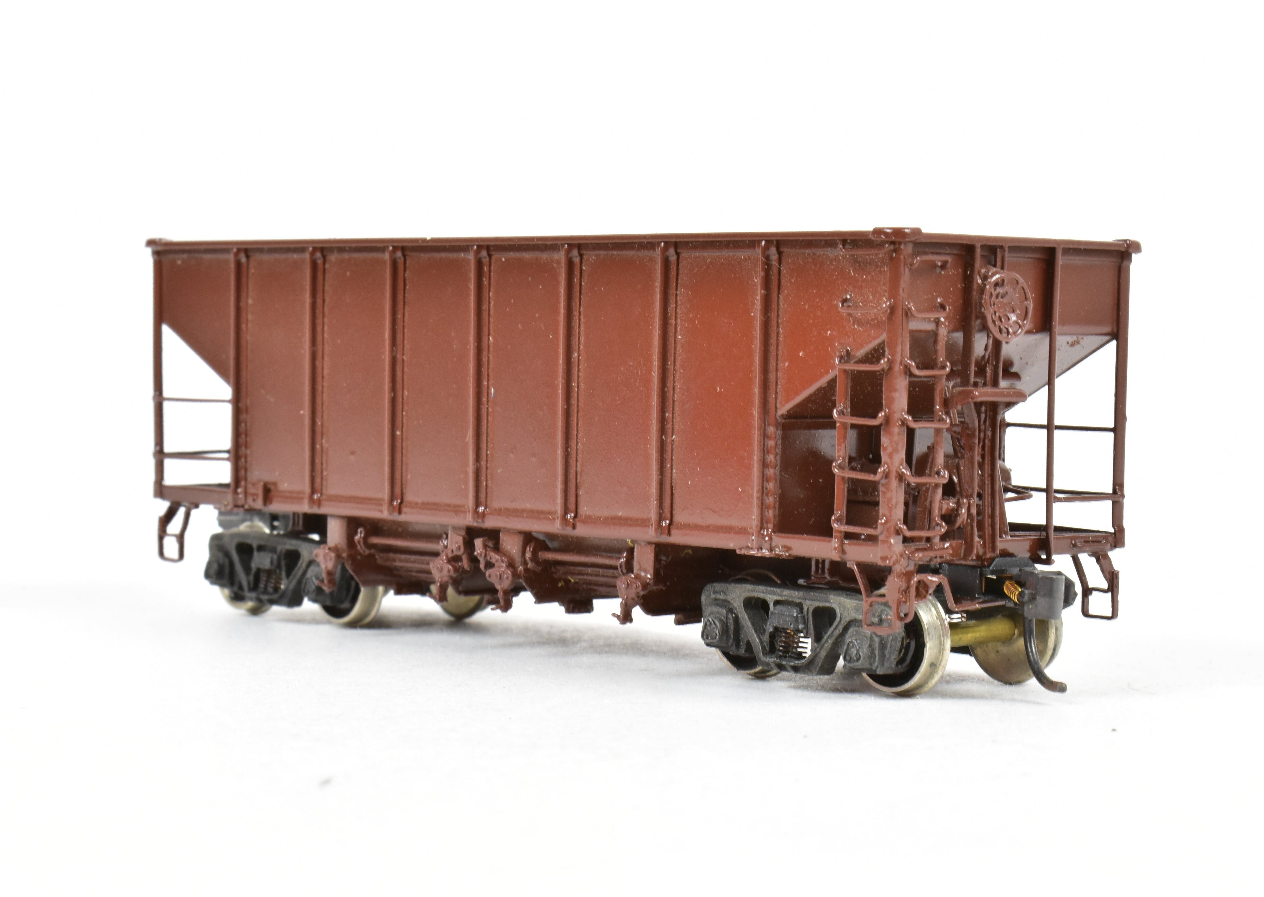 HO Scale Brass Precision Scale Co. (PSC) Southern Pacific (SP) 100-Ton Ballast Car with Factory Paint Finish
