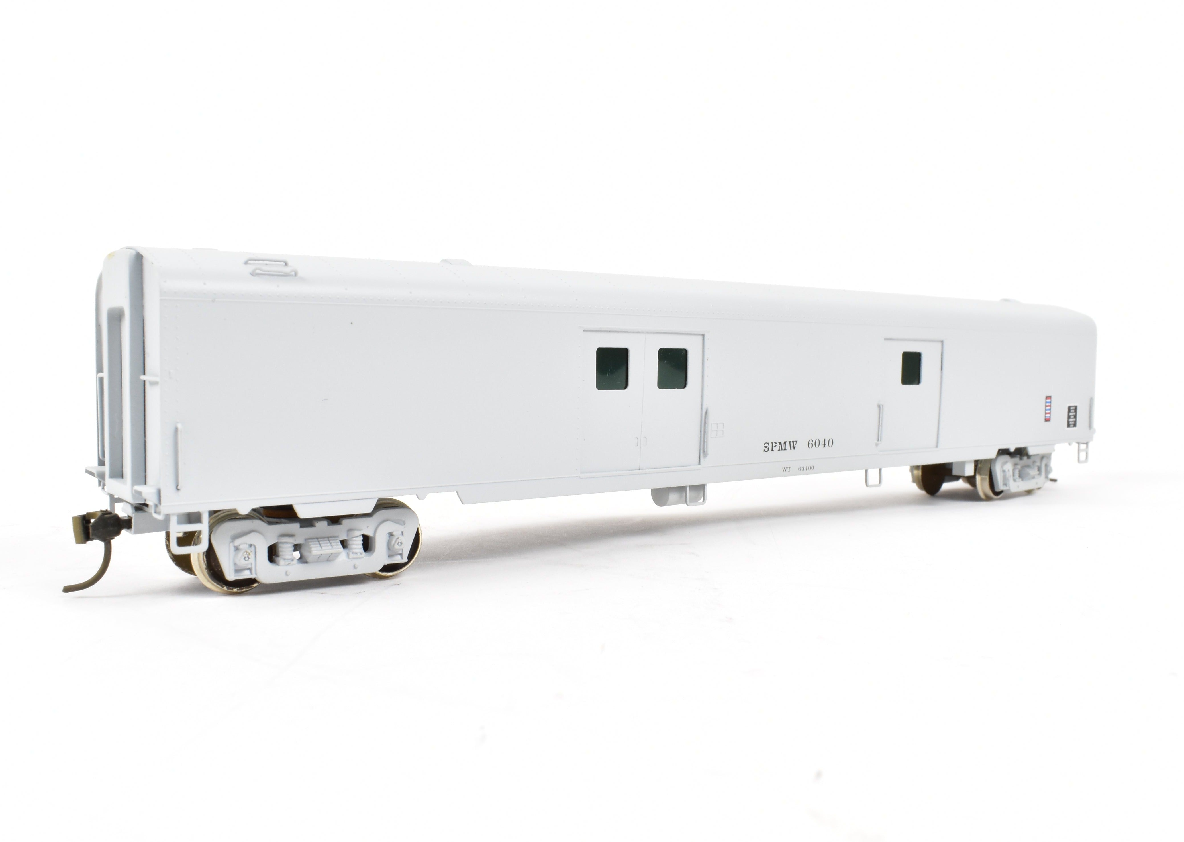 HO Brass S. Soho & Co. Southern Pacific Economy Baggage MOW Gray SPMW 6040 Model