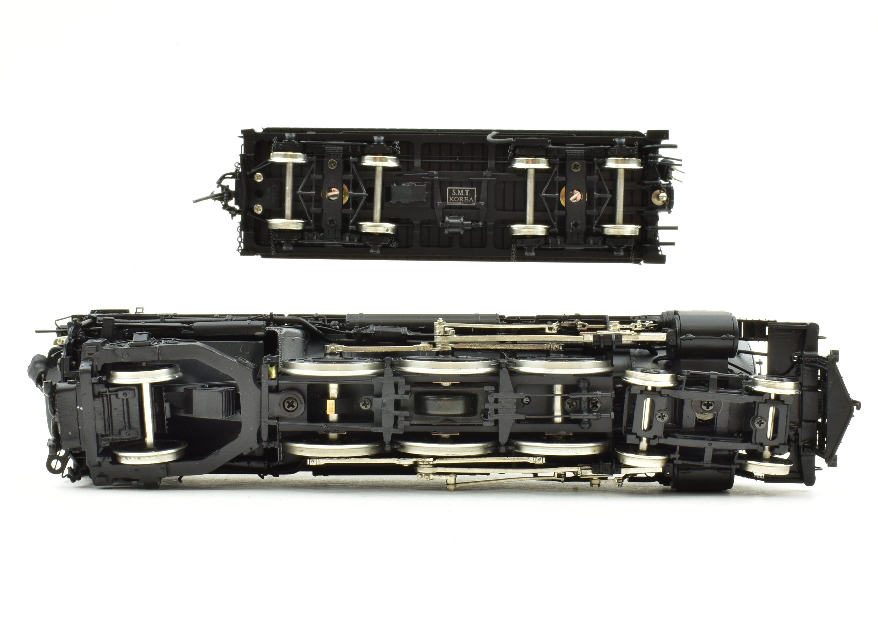 High - Quality HO Scale Brass Conventional Key Imports P&LE - Pittsburgh & Lake Erie K - 6b 4 - 6 - 2 Pacific Steam Locomotive FP #9250 Model