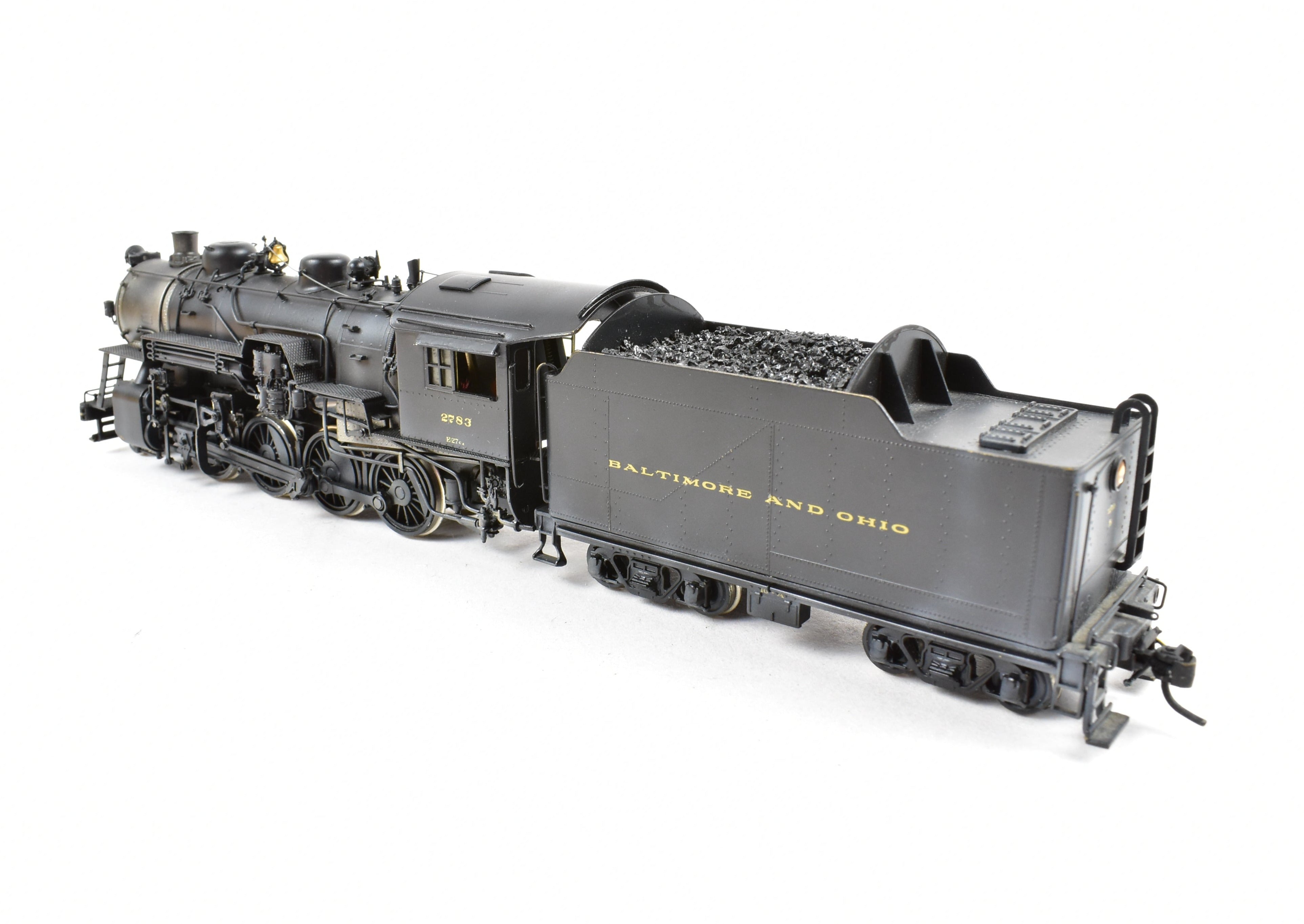 HO Brass PFM United Baltimore & Ohio E-27ca 2-8-0 Pro Painted Model