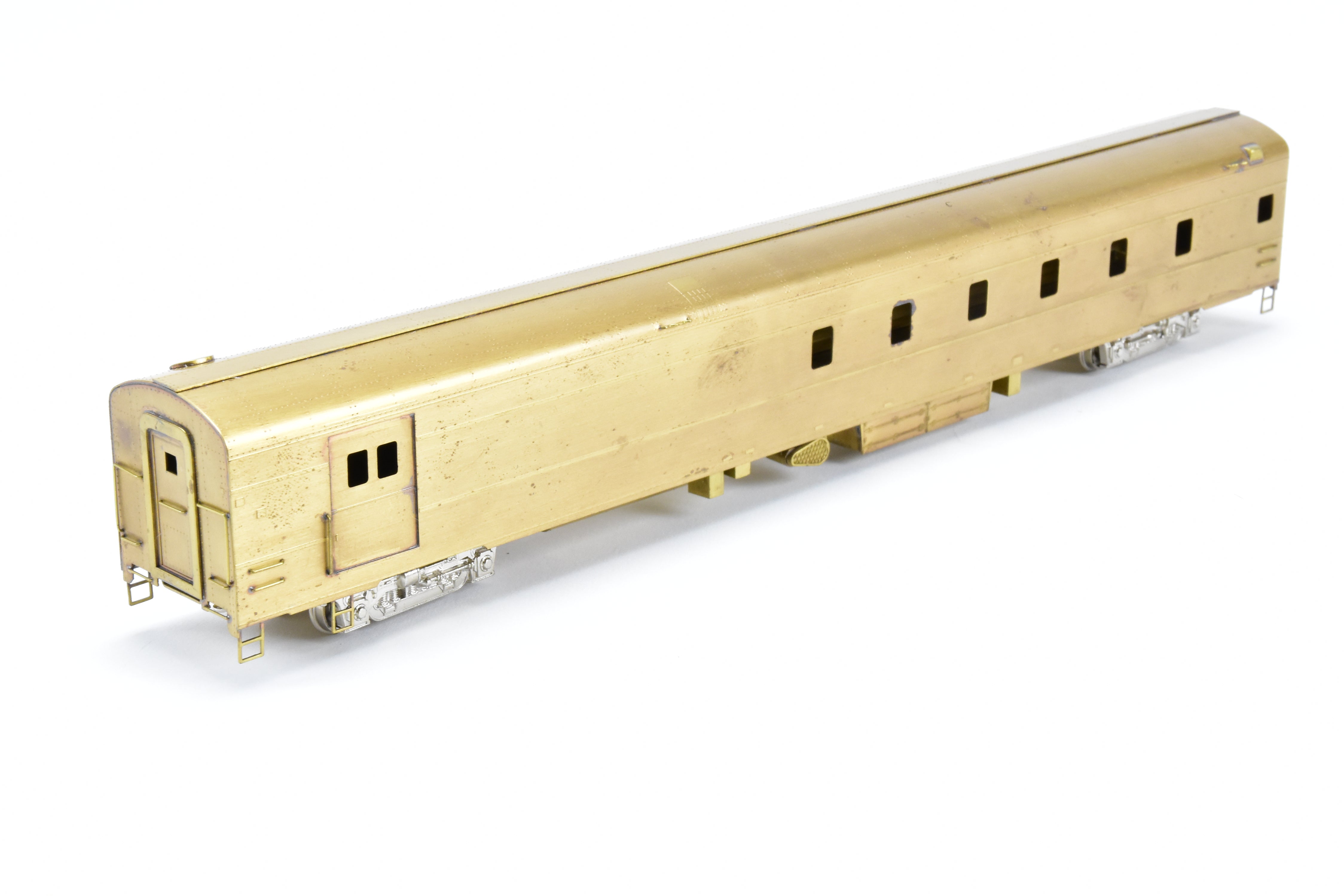 HO Scale Brass Union Pacific #6000 Baggage Dormitory Car Imported by S. Soho & Co., Model Built by Kumata in Japan