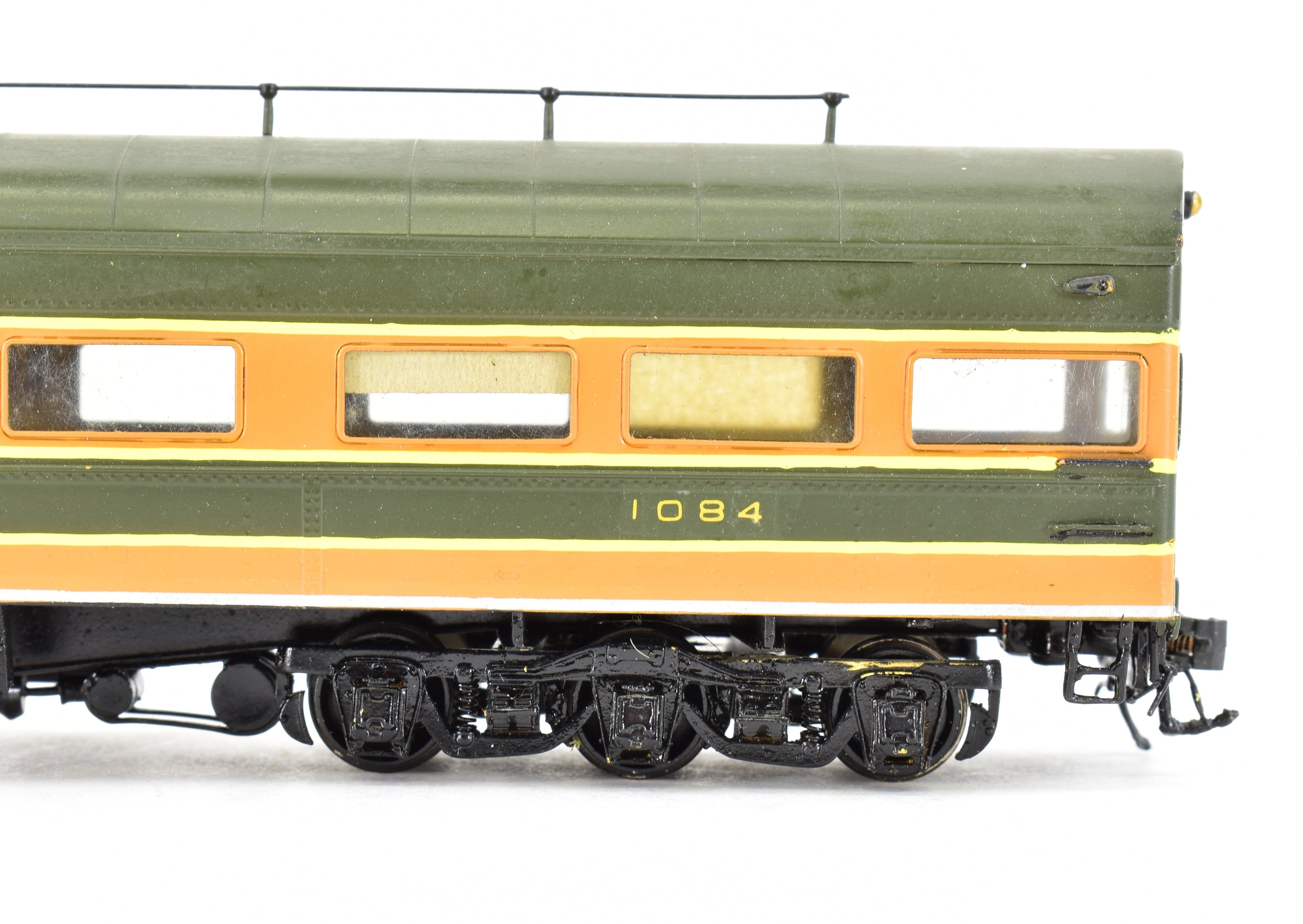 HO Scale Brass Oriental Limited Great Northern Buffet Parlor Observation Model Modified for Mid - Train Service, CP Brand