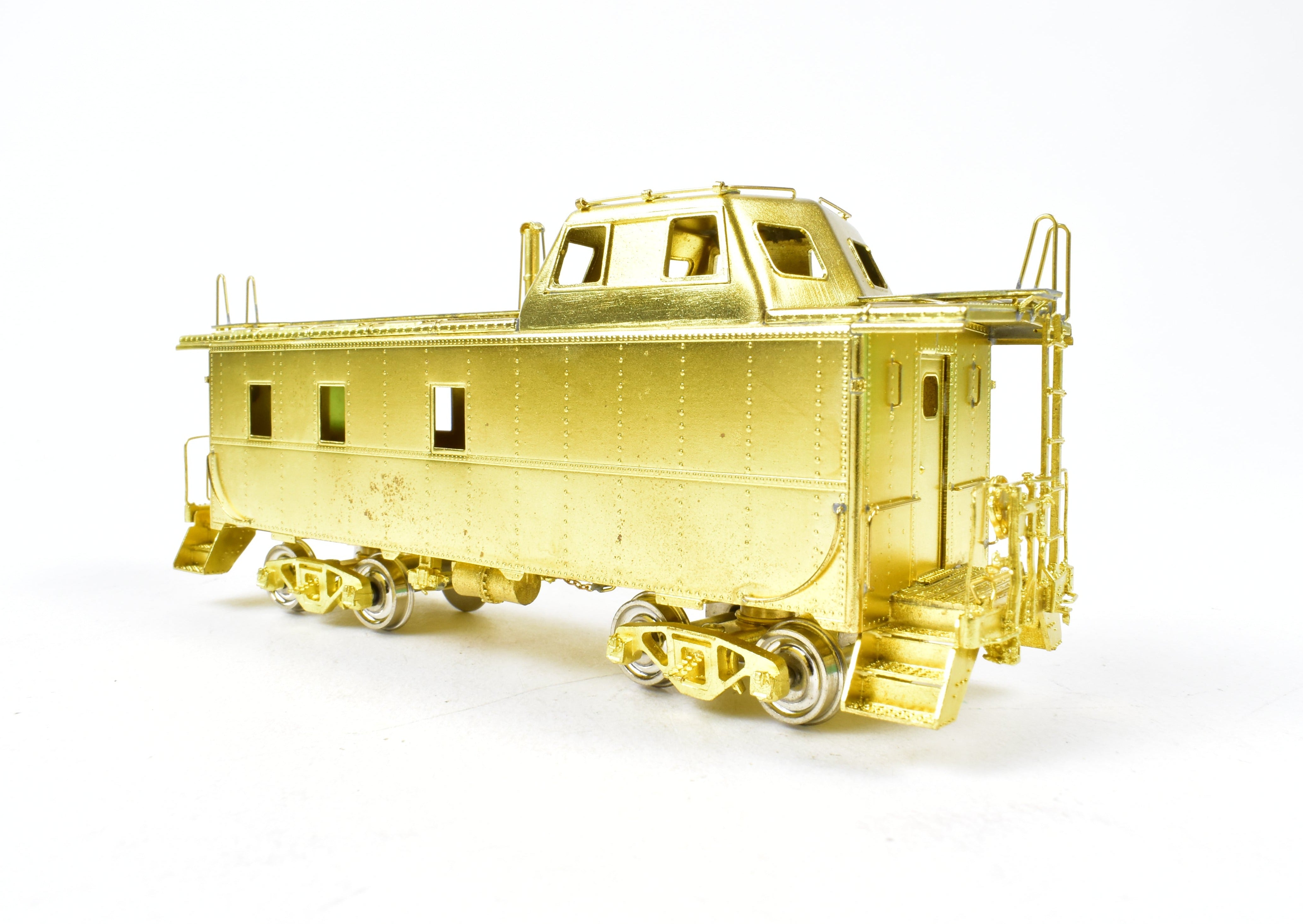 HO Scale Brass Model Train - Overland Models, Inc. Ann Arbor Streamlined Cupola Caboose from #2831 - 2846 Series