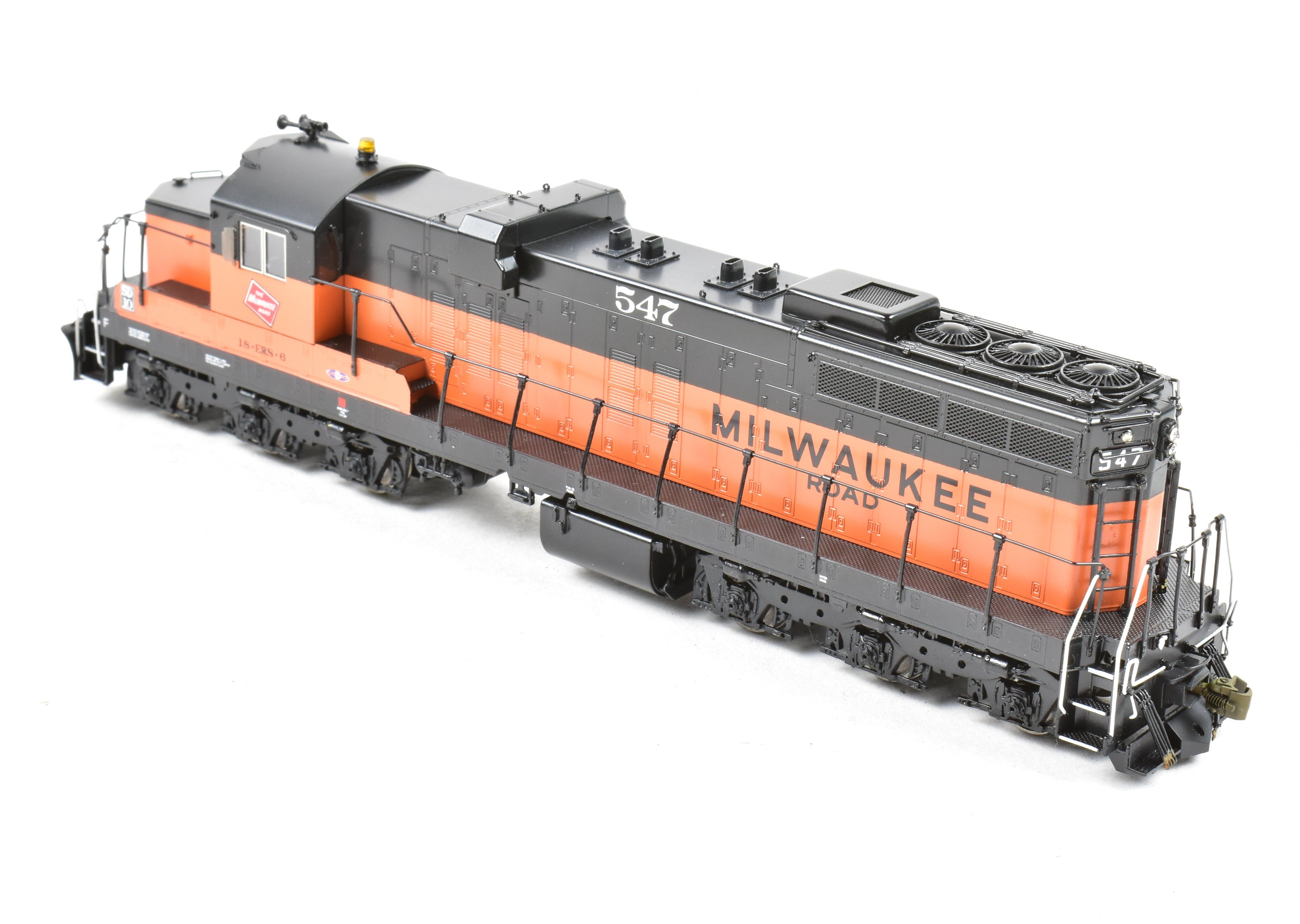 HO Scale Brass OMI Milwaukee Road EMD SD10 #547 Factory Painted with DCC