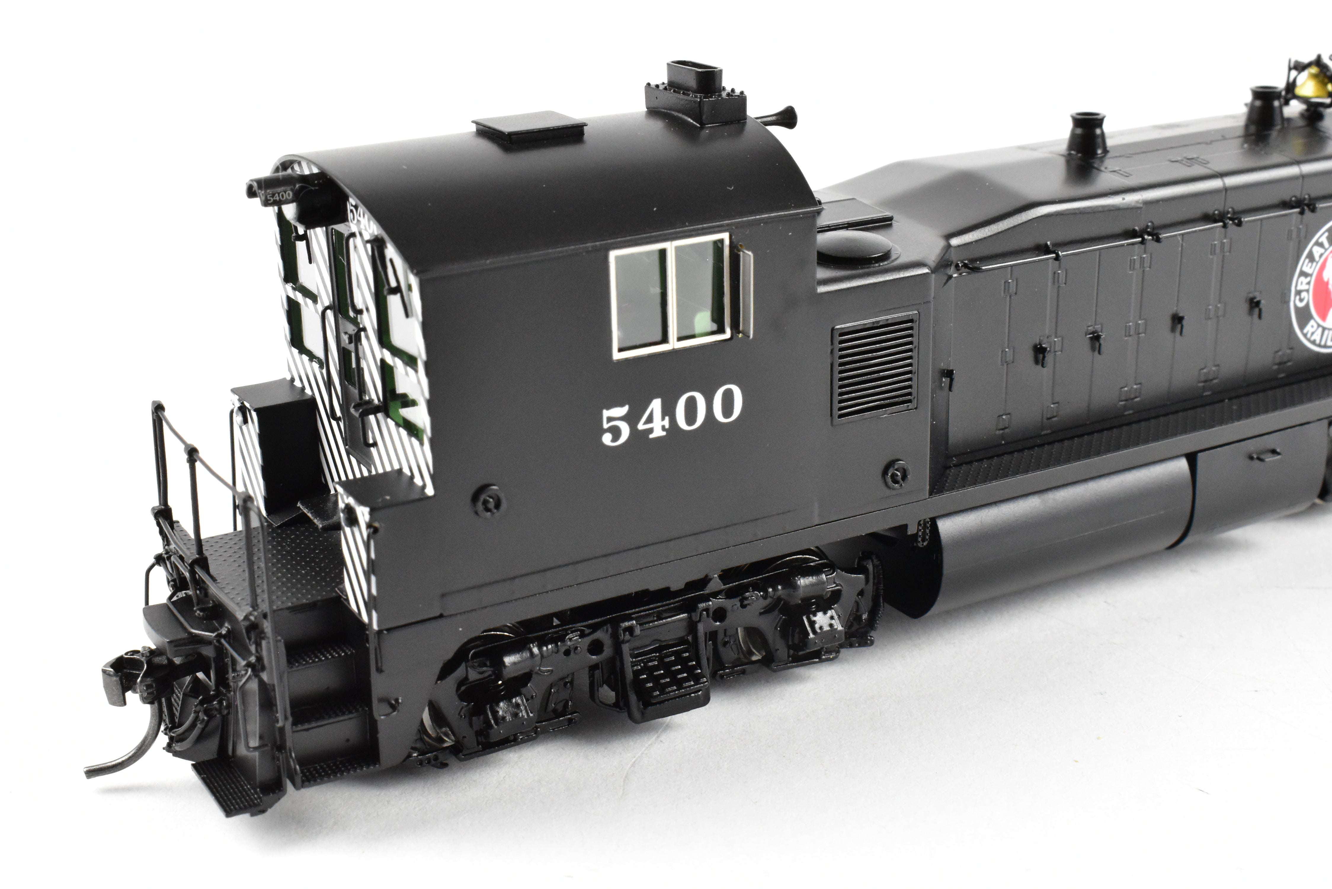 HO Scale Brass Division Point Great Northern EMD NW - 3 No.5400 As - Delivered Black w/White Chevrons