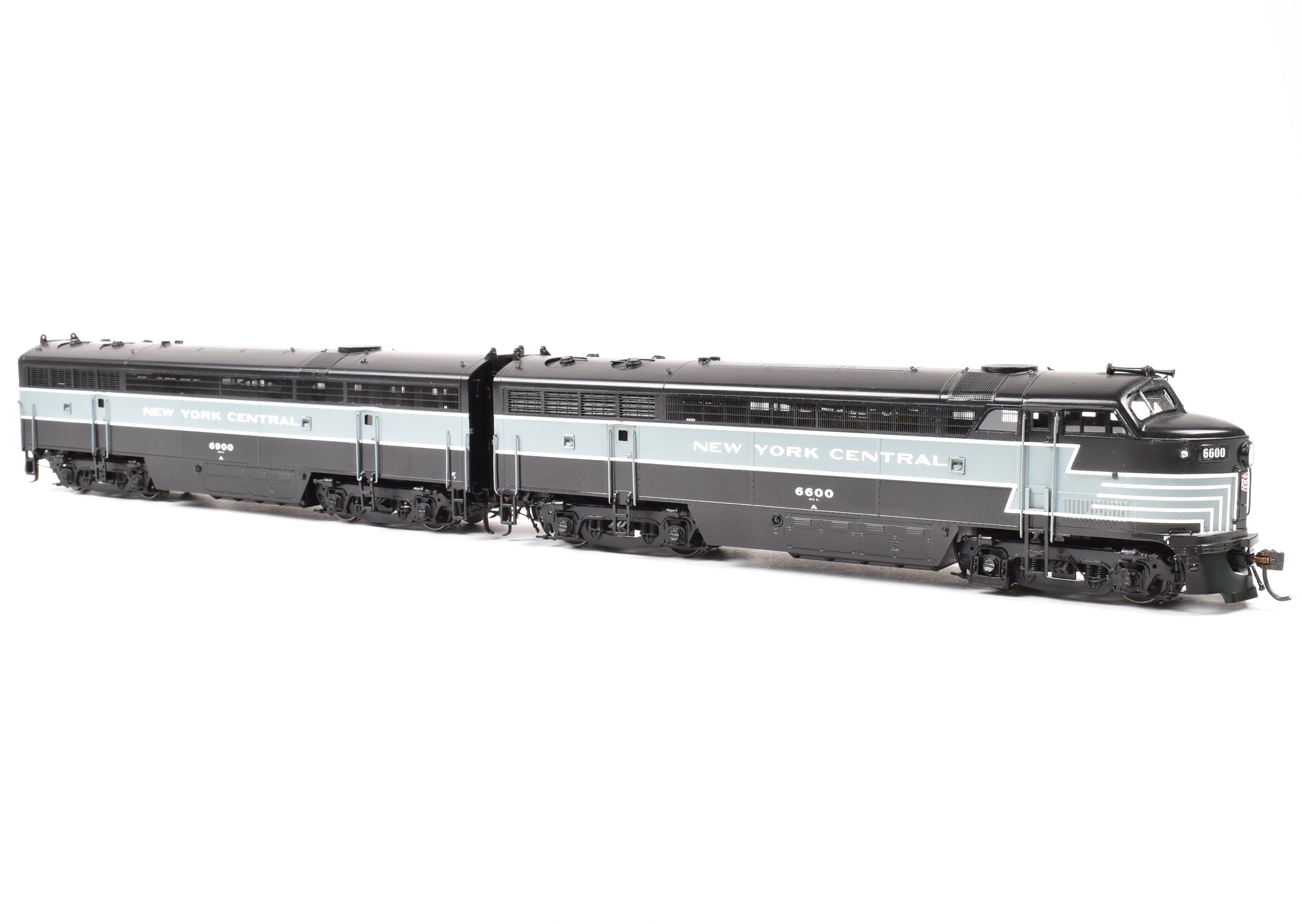 HO Scale Brass Locomotive Models - Overland Models Inc. New York Central Fairbanks Morse CFA 16 - 4/CFB 16 - 4 C - Liners, Factory Painted with Road Numbers 6600/6900
