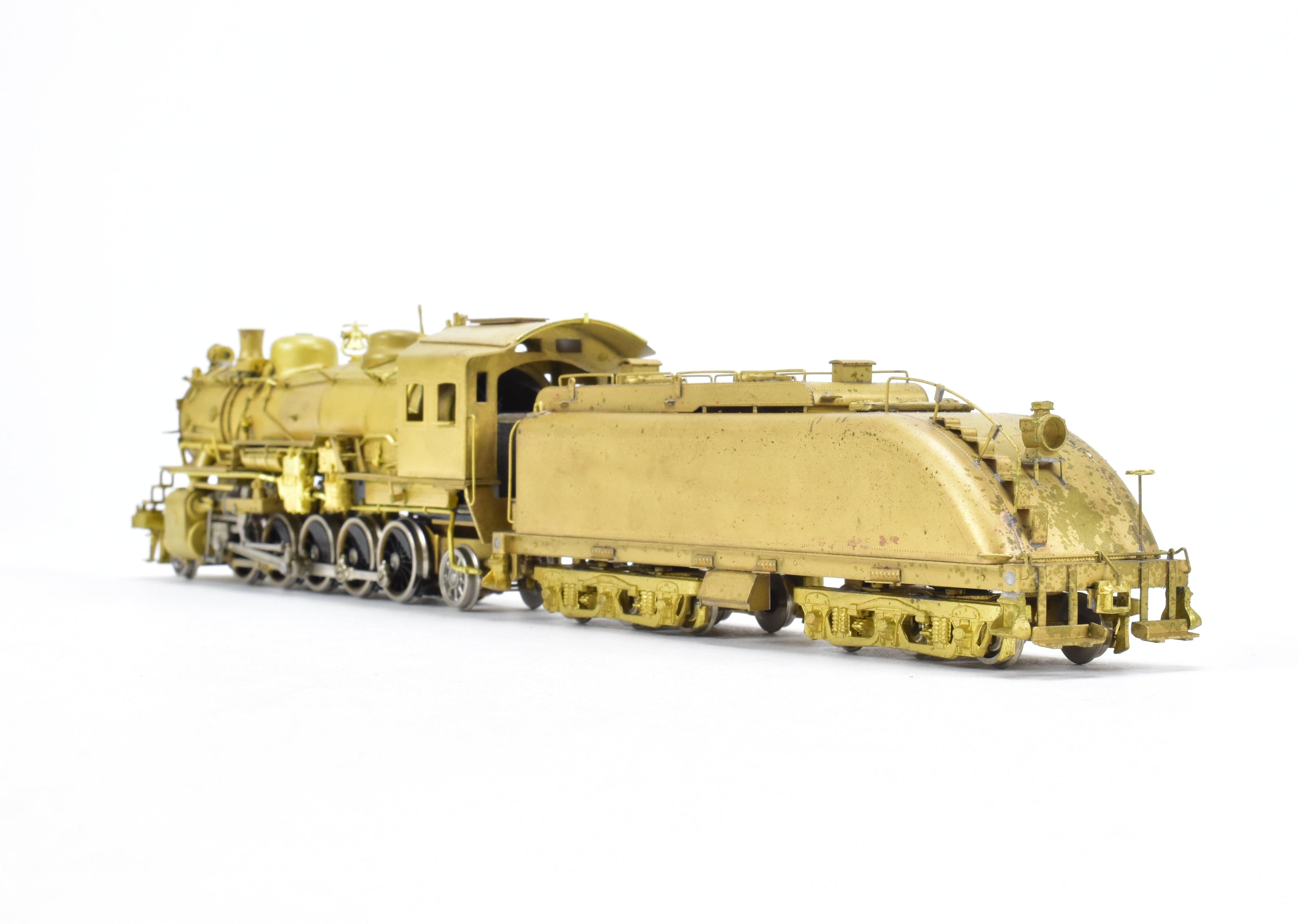 HO Scale Brass Model Train by Westside Model Co., Representing ATSF - Santa Fe 1600 Class TTT 2 - 10 - 2, Complete with REBOXX Box and Foam