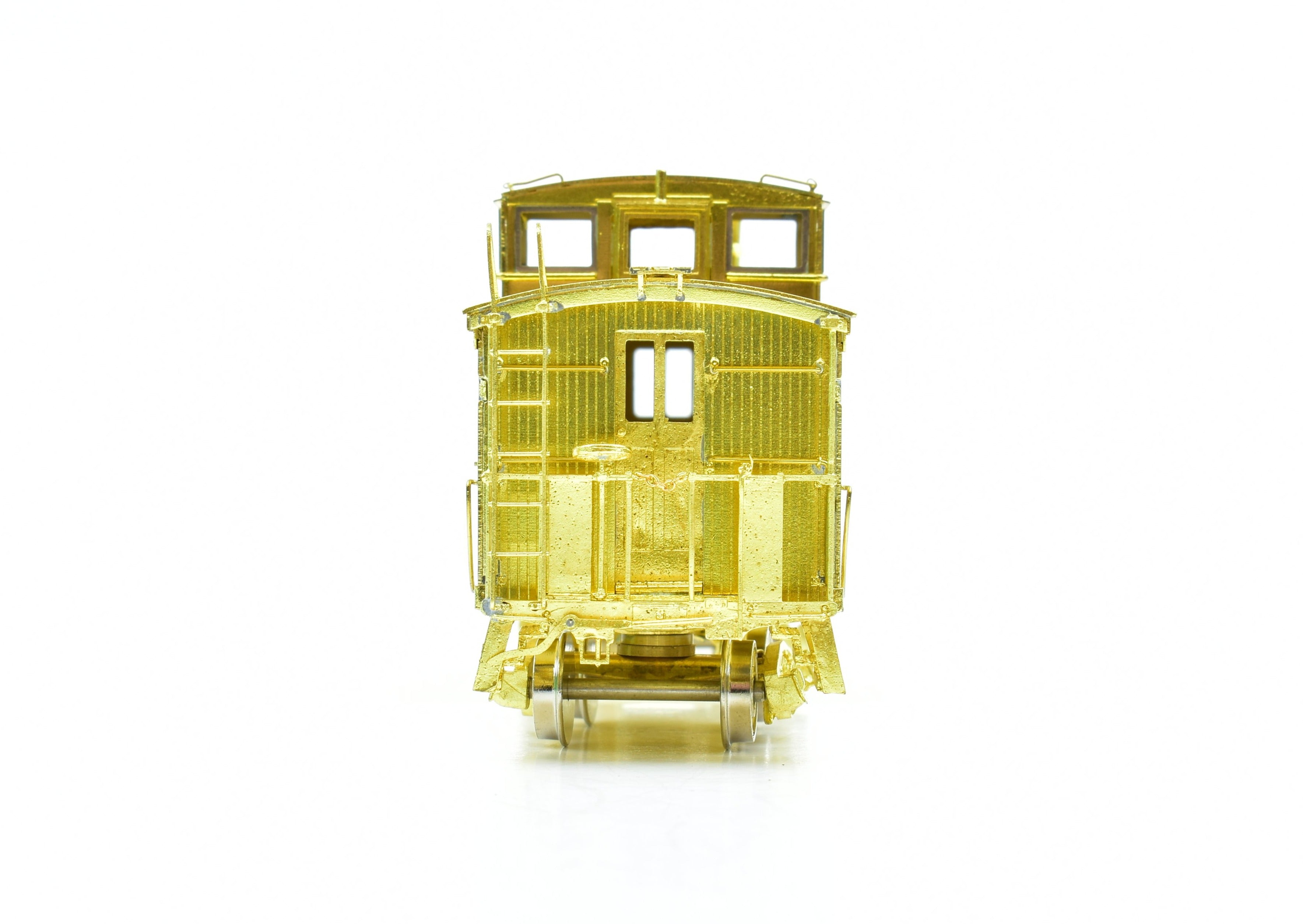 HO Scale Brass W&LE Wood Caboose by Overland Models, Inc. (1990 Run)