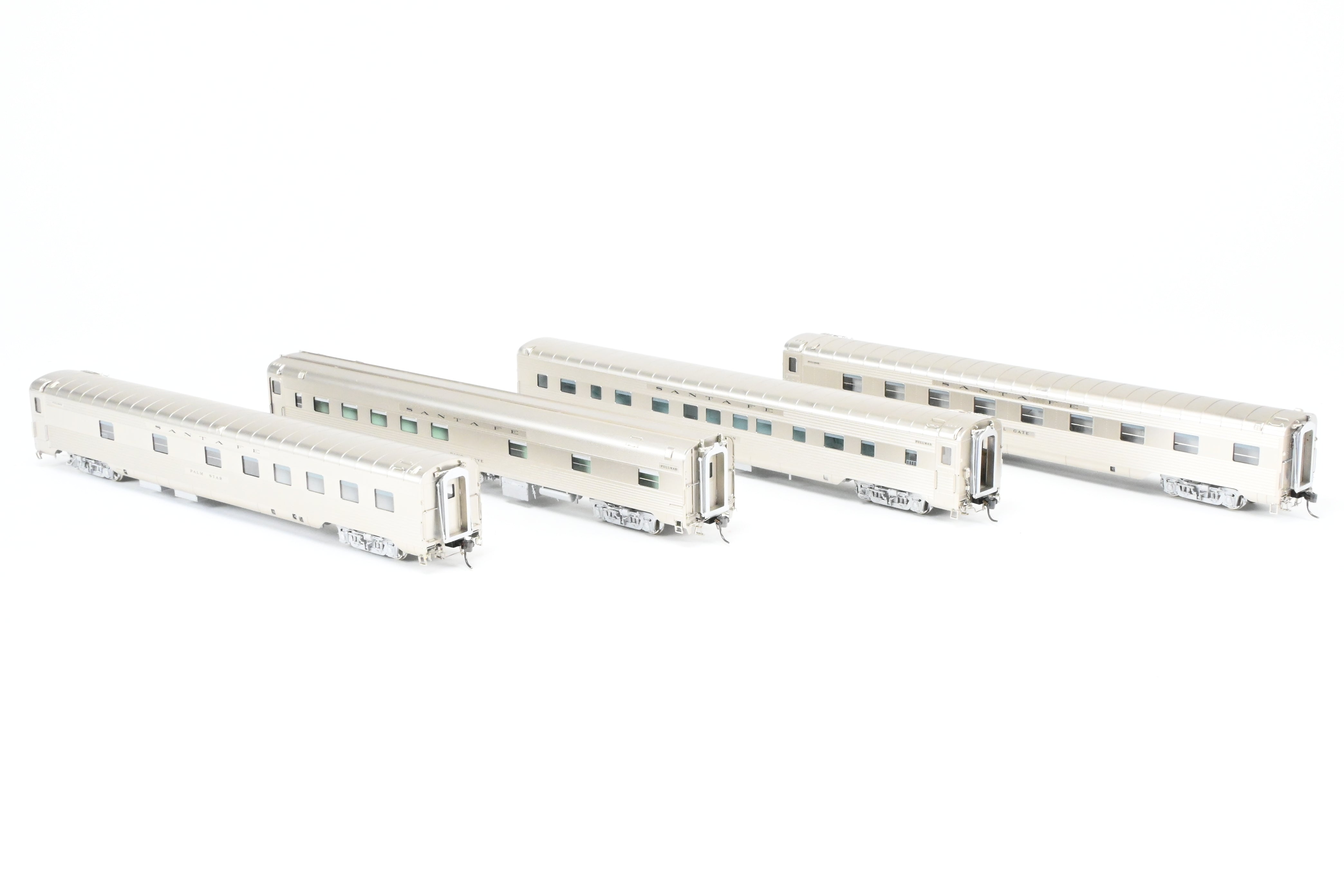 1951 ATSF Santa Fe Super Chief 4-Car Sleeping Car Set by Challenger Imports