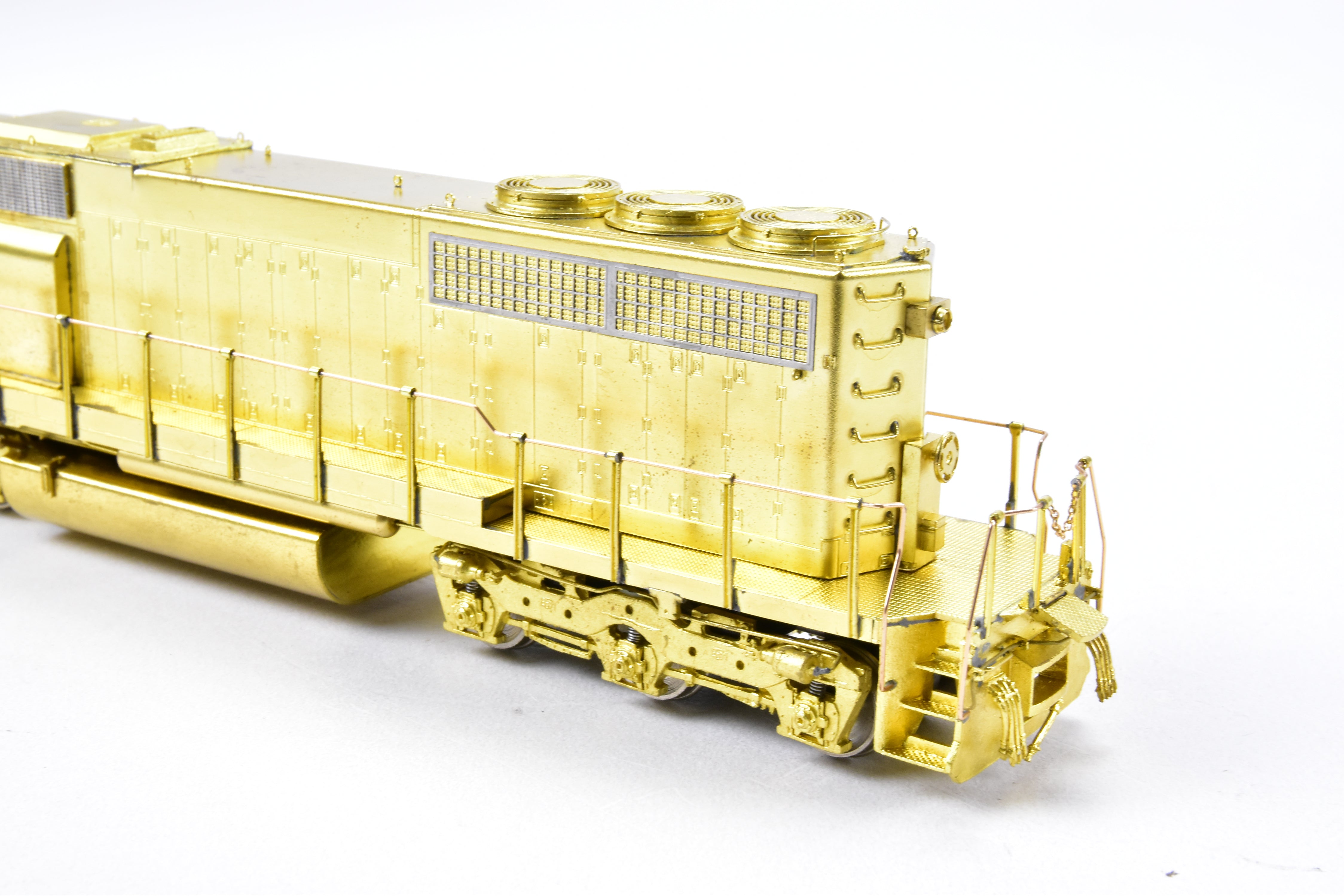 HO Scale Brass Model Train - Overland Models Inc. (OMI) Grand Trunk Western (GTW) EMD SD40 Locomotives Nos. 590 - 5911 without Dynamic Brakes
