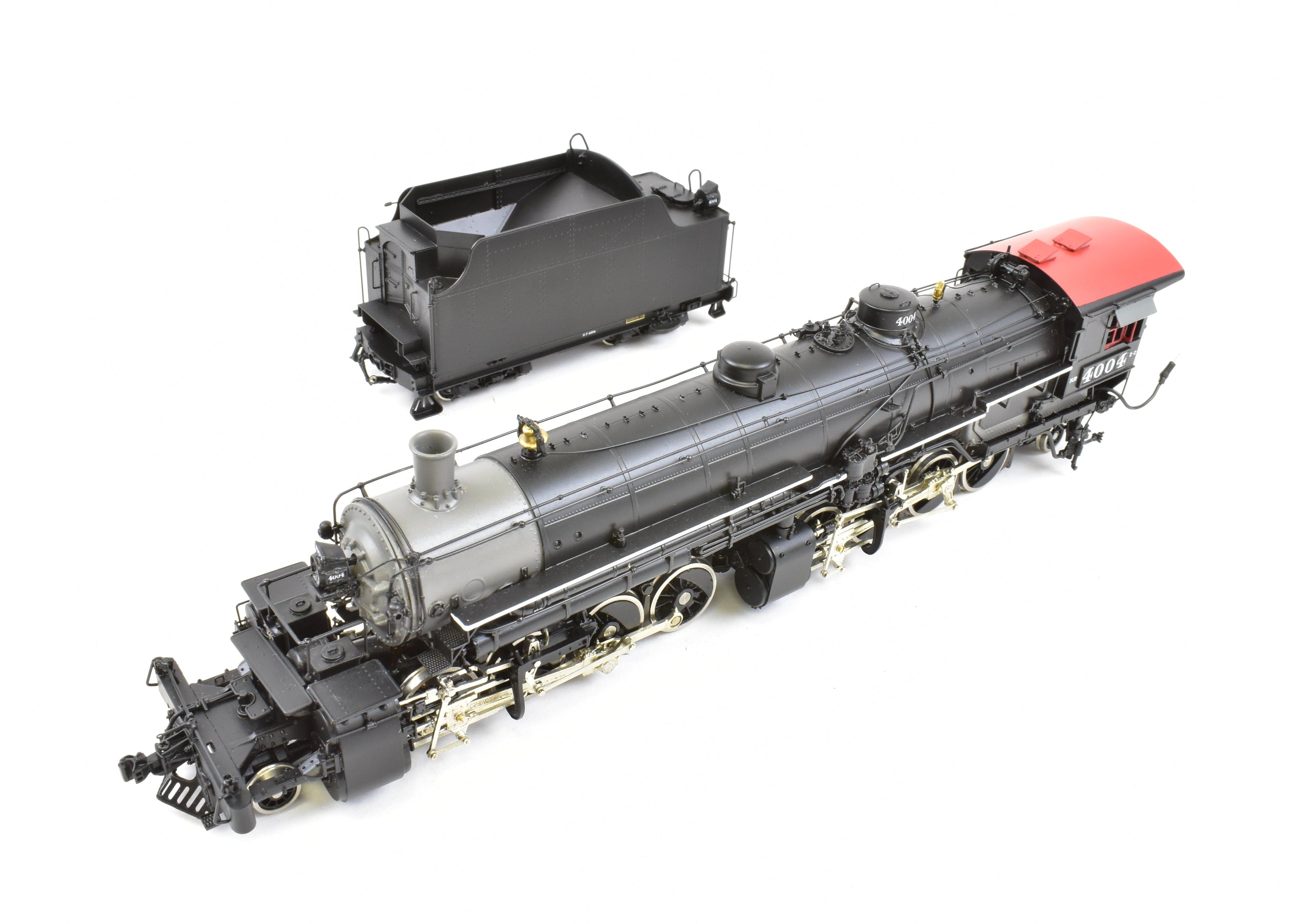HO Scale Brass Model Train - W&R Enterprises Northern Pacific Class Z - 2 2 - 8 - 8 - 2 Version 3 Factory Painted Locomotive No. 4004