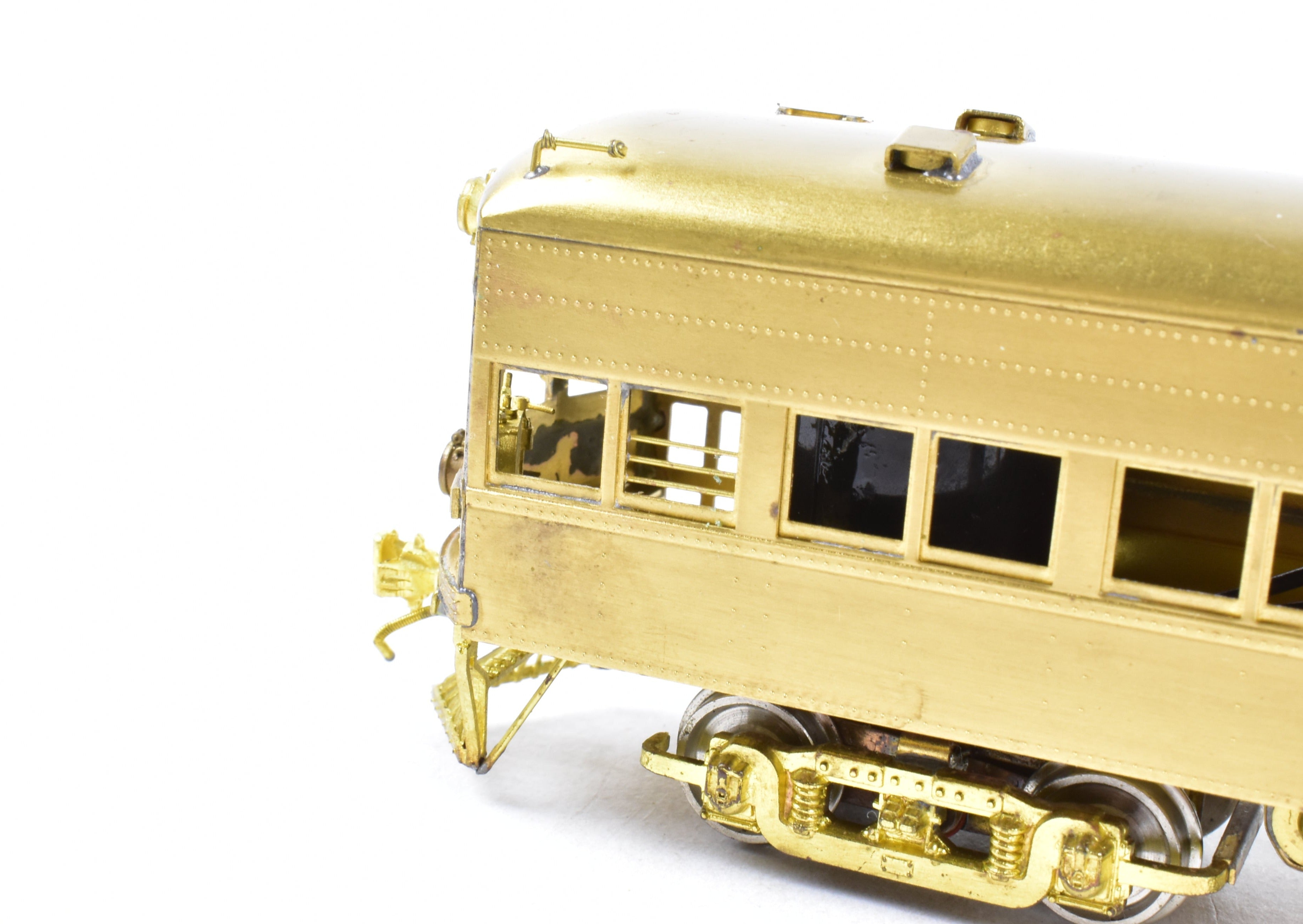 HO Scale Brass GHB International Texas Electric Railway Dallas Express Powered Combine Car Model