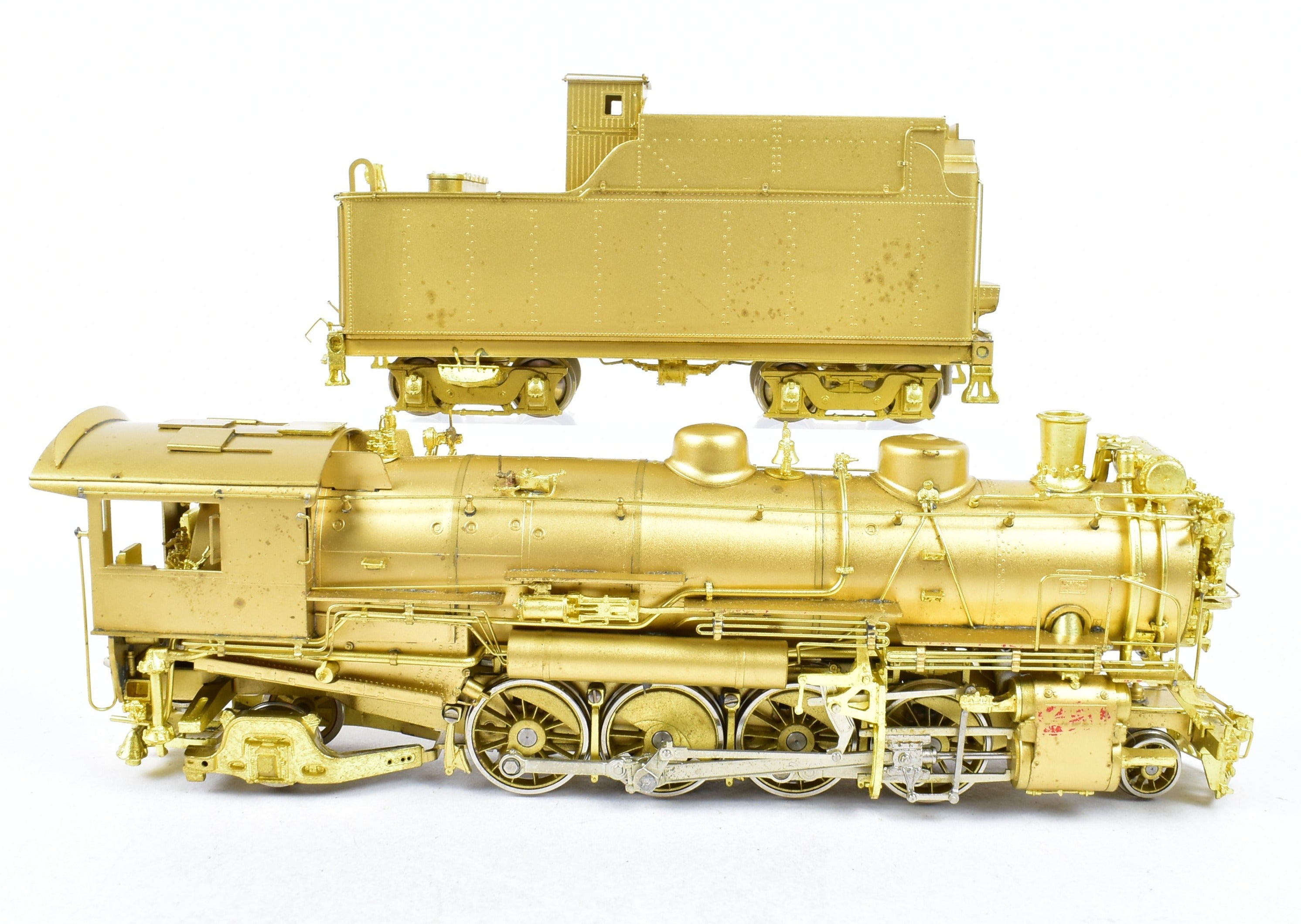 HO Scale Brass Key Imports Classic Northern Pacific W - 5 1846 Class 2 - 8 - 2 Mikado Locomotive