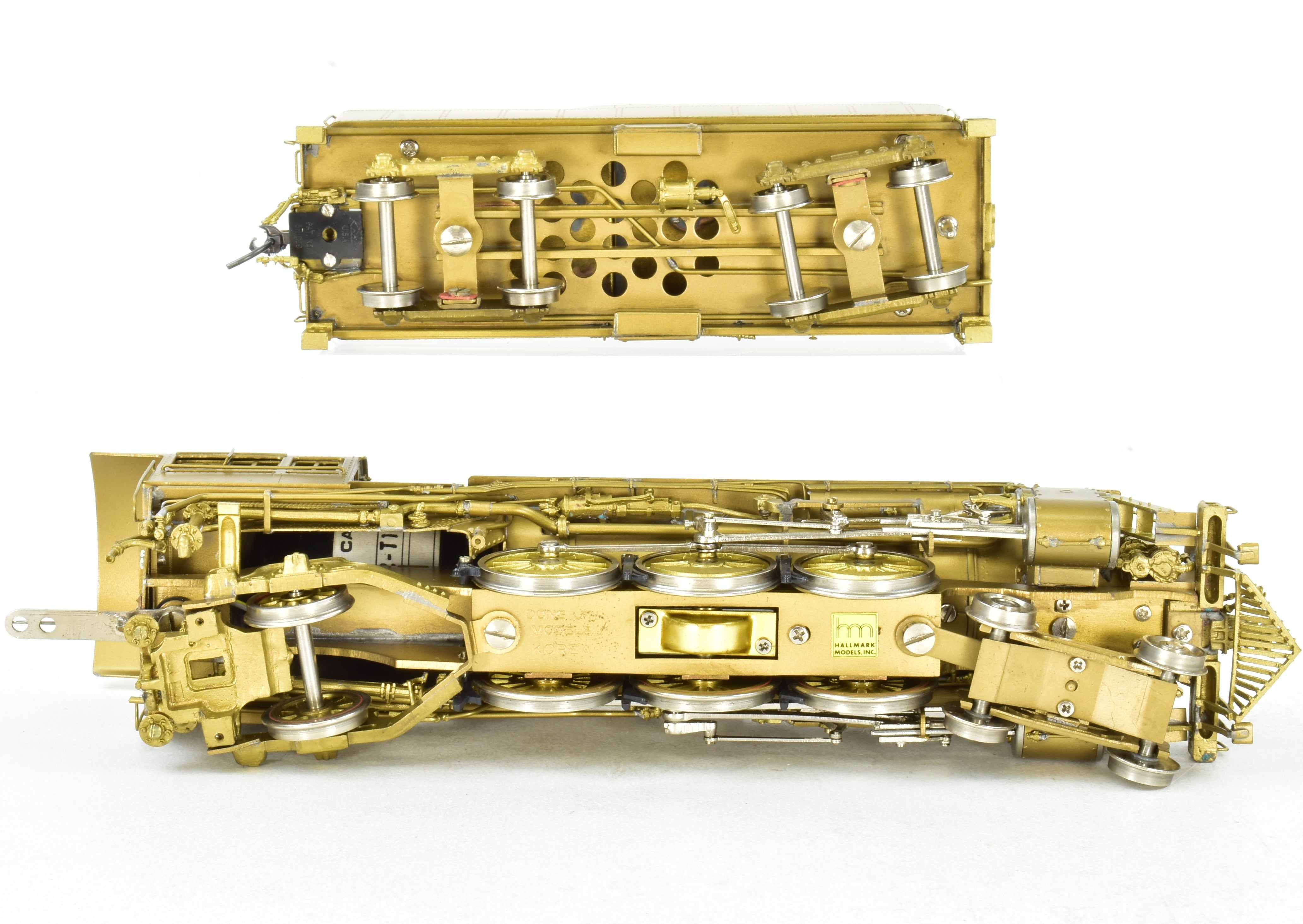 HO Scale Brass Hallmark Models Texas & Pacific 4-6-2 700 P-1-b Steam Locomotive Model