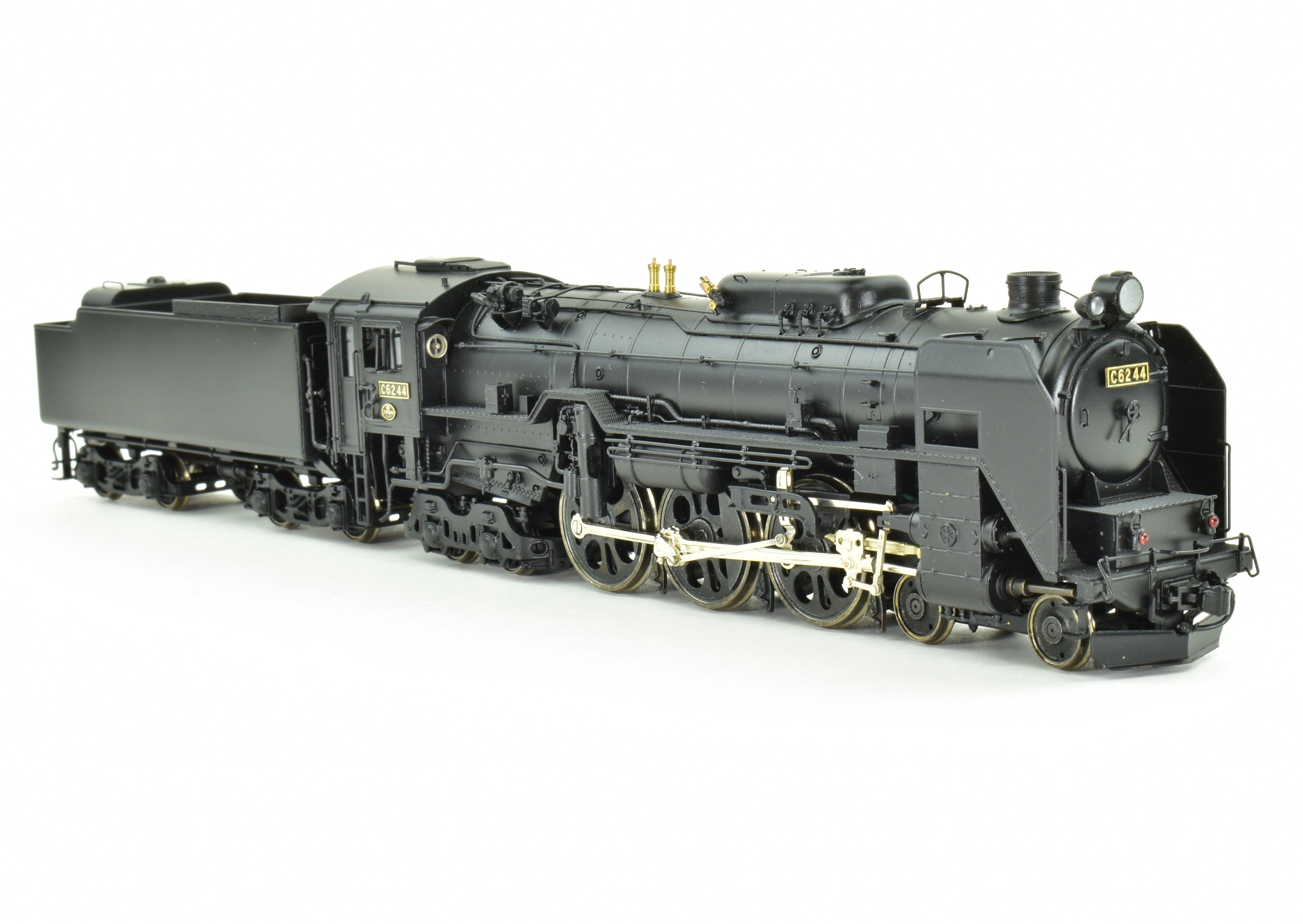 J Scale Brass Model Train - Tenshodo Japanese National Railways C62-44 4-6-4 Locomotive from 1998 Run